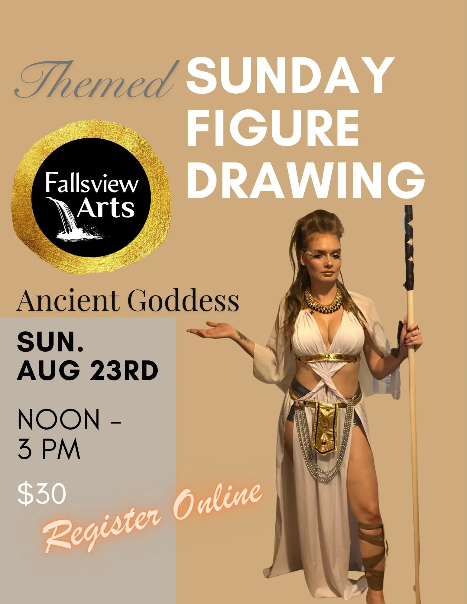 Open Figure Drawing - Ancient Goddess Theme
