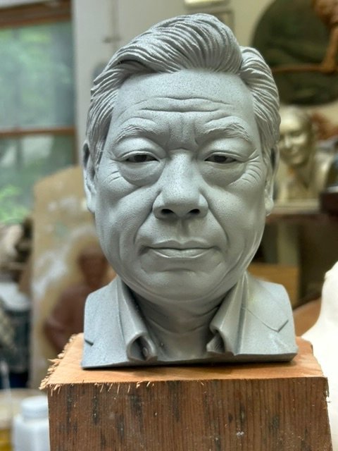Michael Keropian's Sculpture of BP Chan