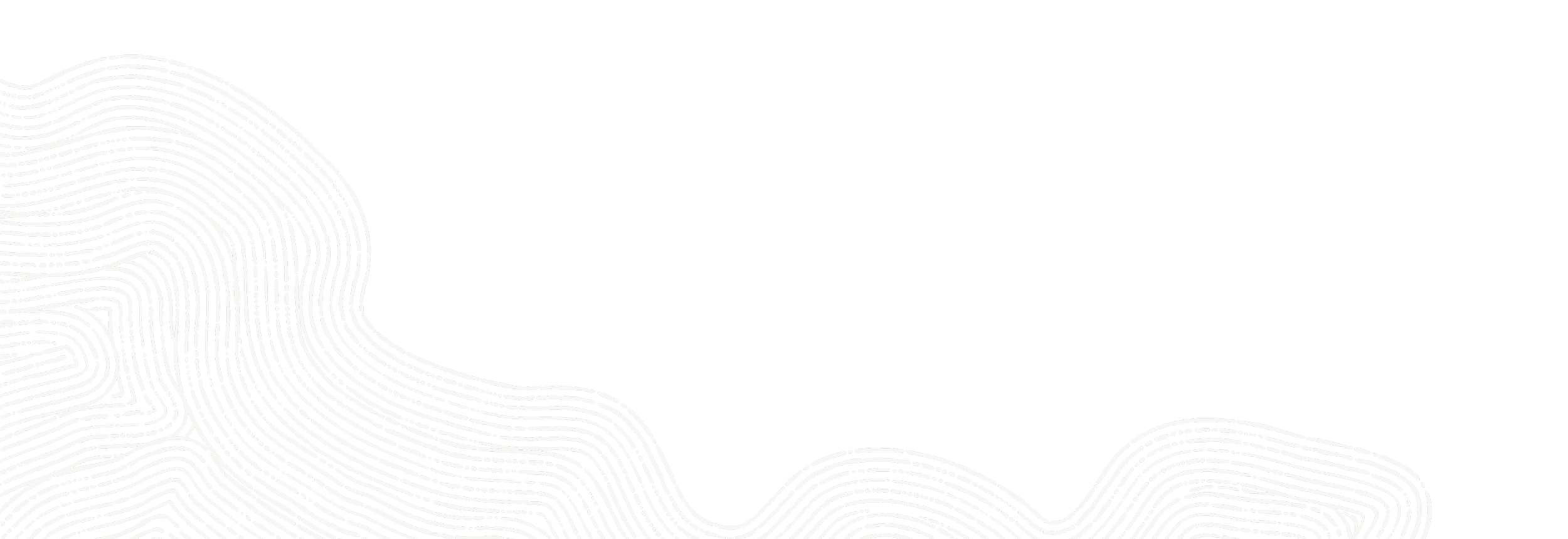 White abstract line art pattern on black background, resembling a fingerprint or topographical map.