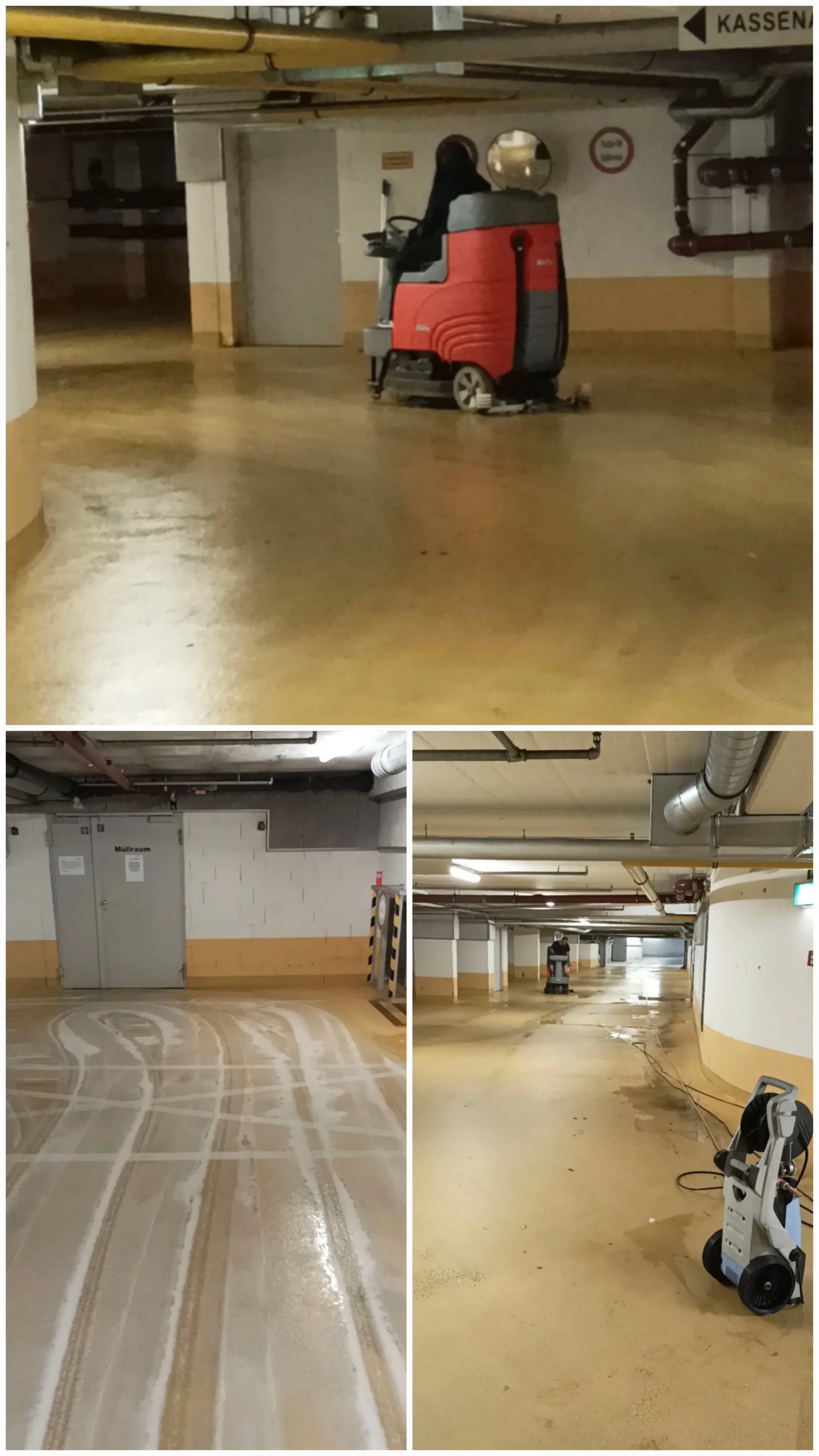 Tiefgaragenreinigung in Nürnberg