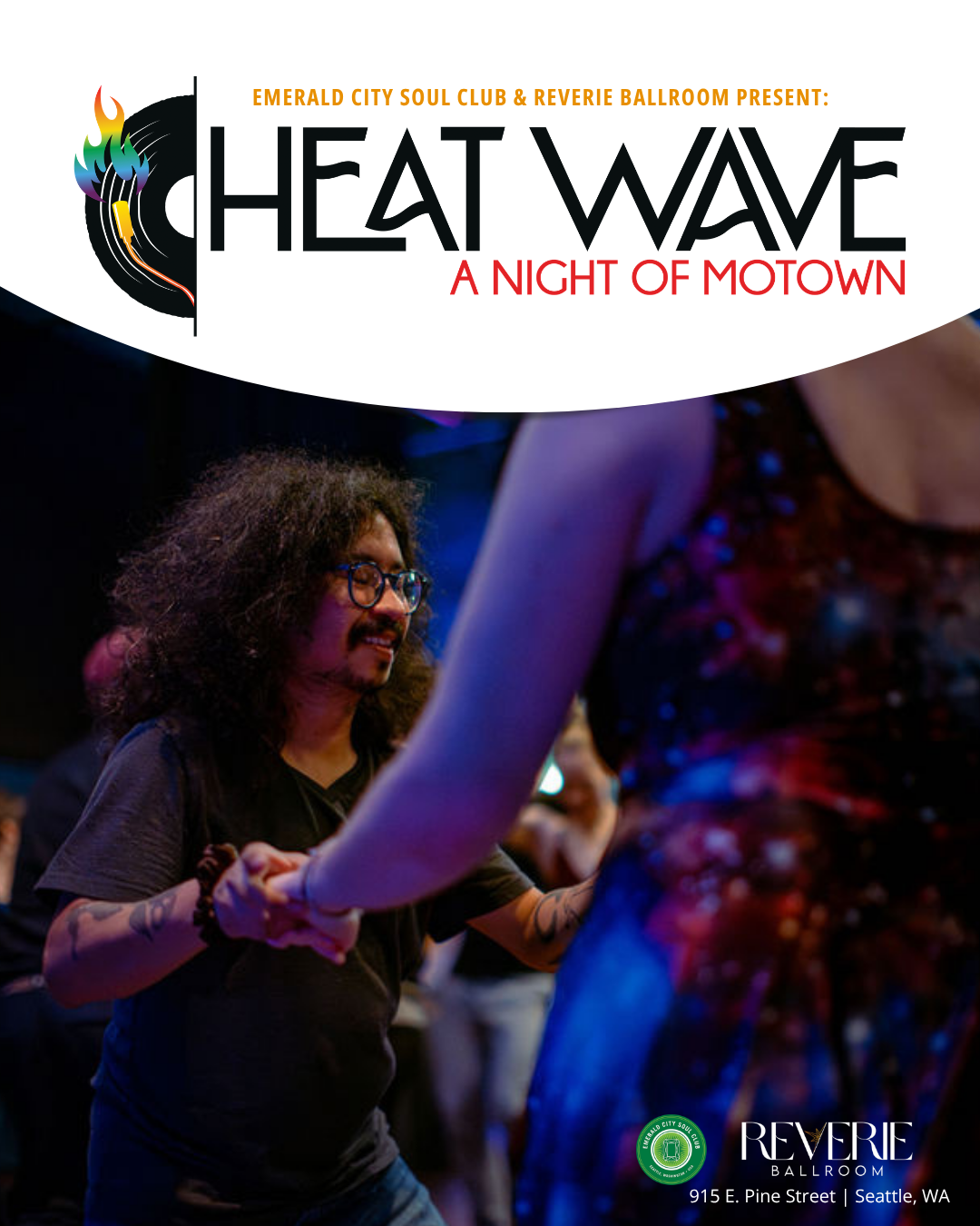 Emerald City Soul Club comes to the Emerald Ballroom for a motown Tribute on Capitol HIll