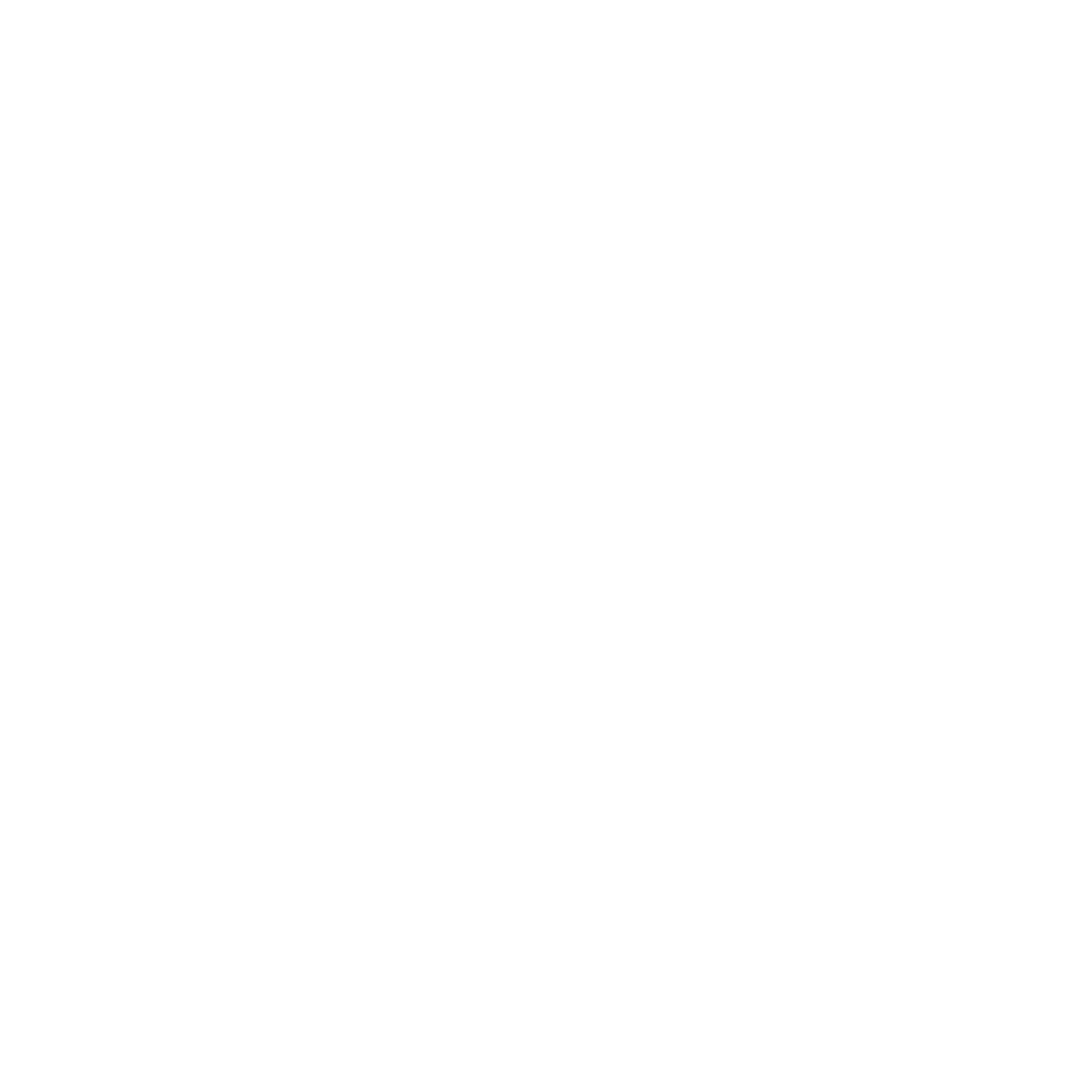 White geometric geometric network diagram with a central circle connected to five surrounding circles, on a black background with six white dots along the sides.