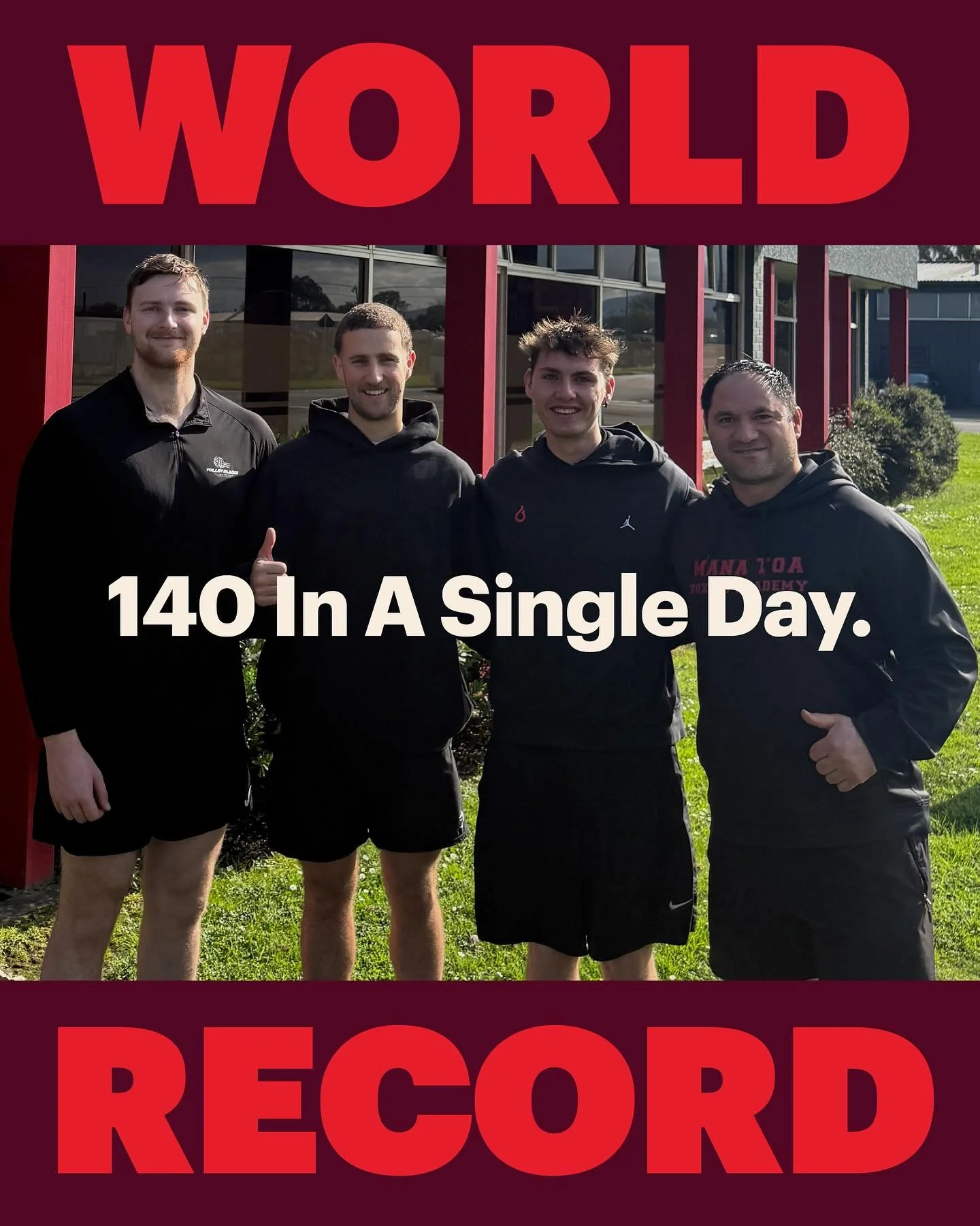 🚨 RECORD ALERT!! 🚨

🚨 BIGGEST DAY IN 35 YEAR HISTORY!! 🚨 🙌
 
Yesterday CFM legends @bryan.callum @samhodges_nz @kanemoldham_ SHATTERED the previous biggest single day in CFM History!  140 new long-term members in one day @gravitate24ontremaine i