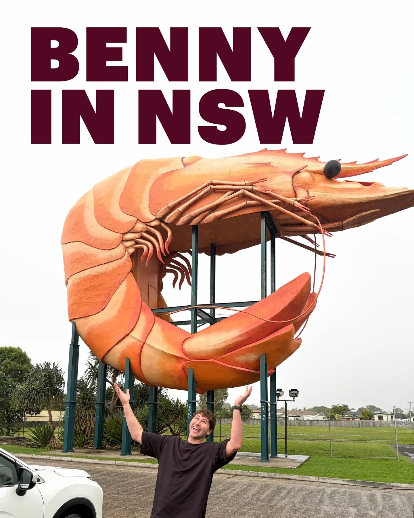 It&rsquo;s road trip szn 🦐 🚙 

Benny is back on the road and kicking things off from the Big Prawn in Ballina before heading up to QLD, chatting with gym owners all things marketing, fitness and growing your gym 💪🏼 

Send us a DM if you&rsquo;d l