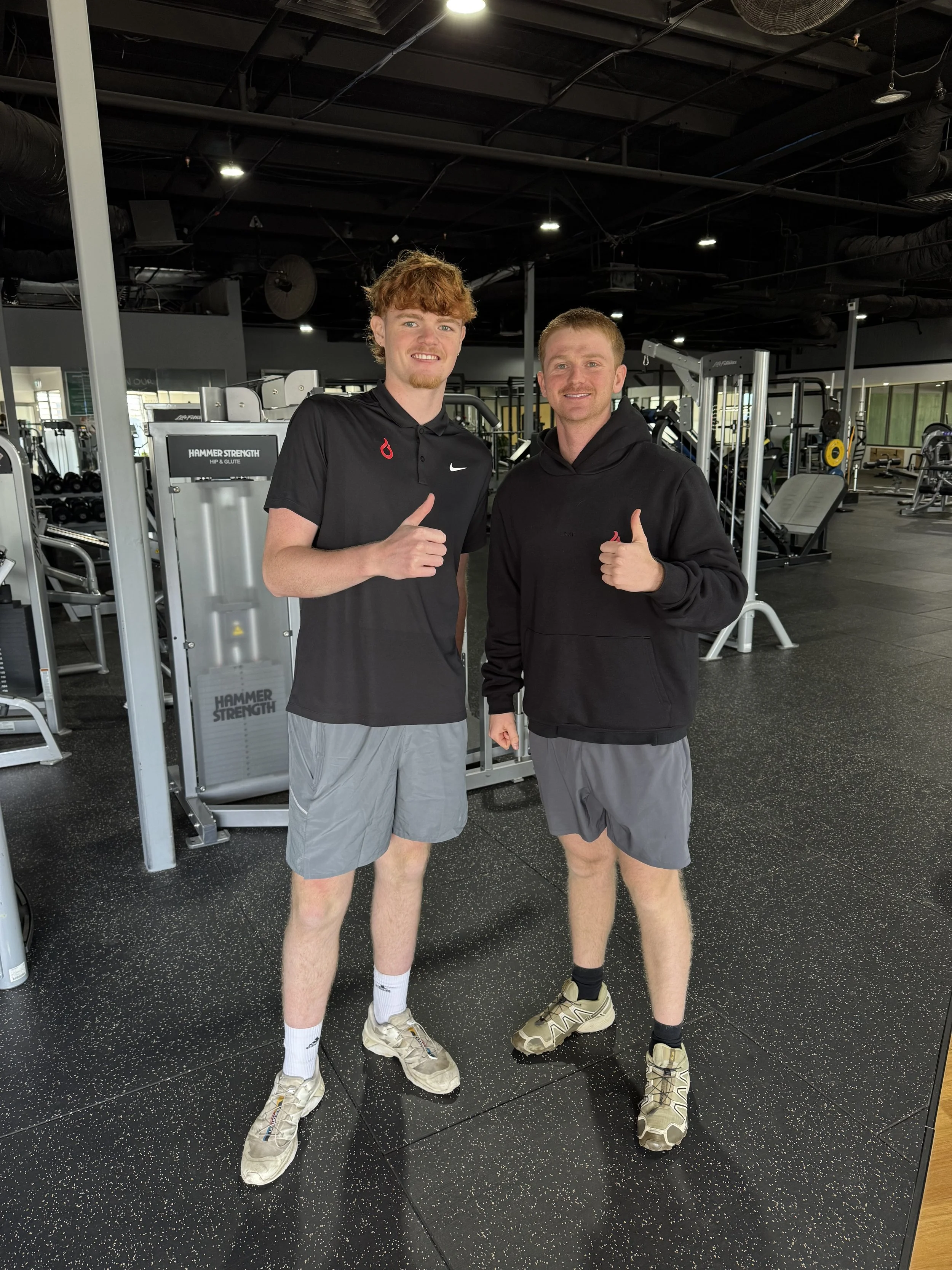 CFM staff James and Dylan