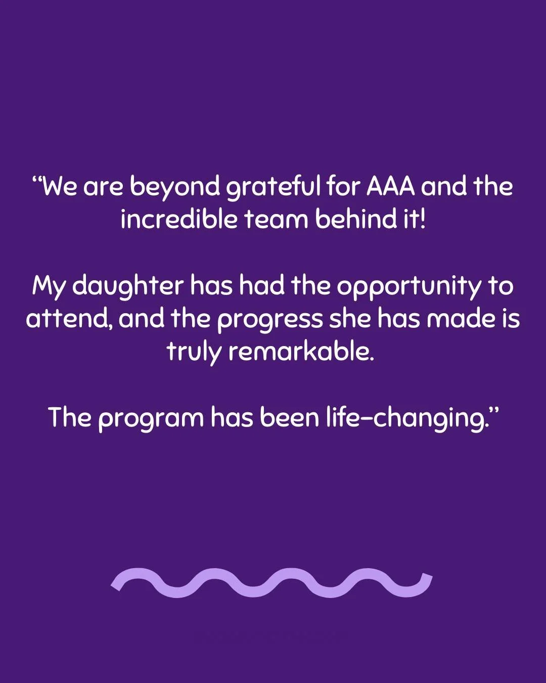 What our parents say...