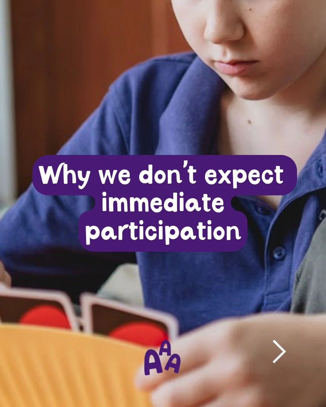 Participation isn&rsquo;t the starting point.
Safety comes first.
Connection follows.