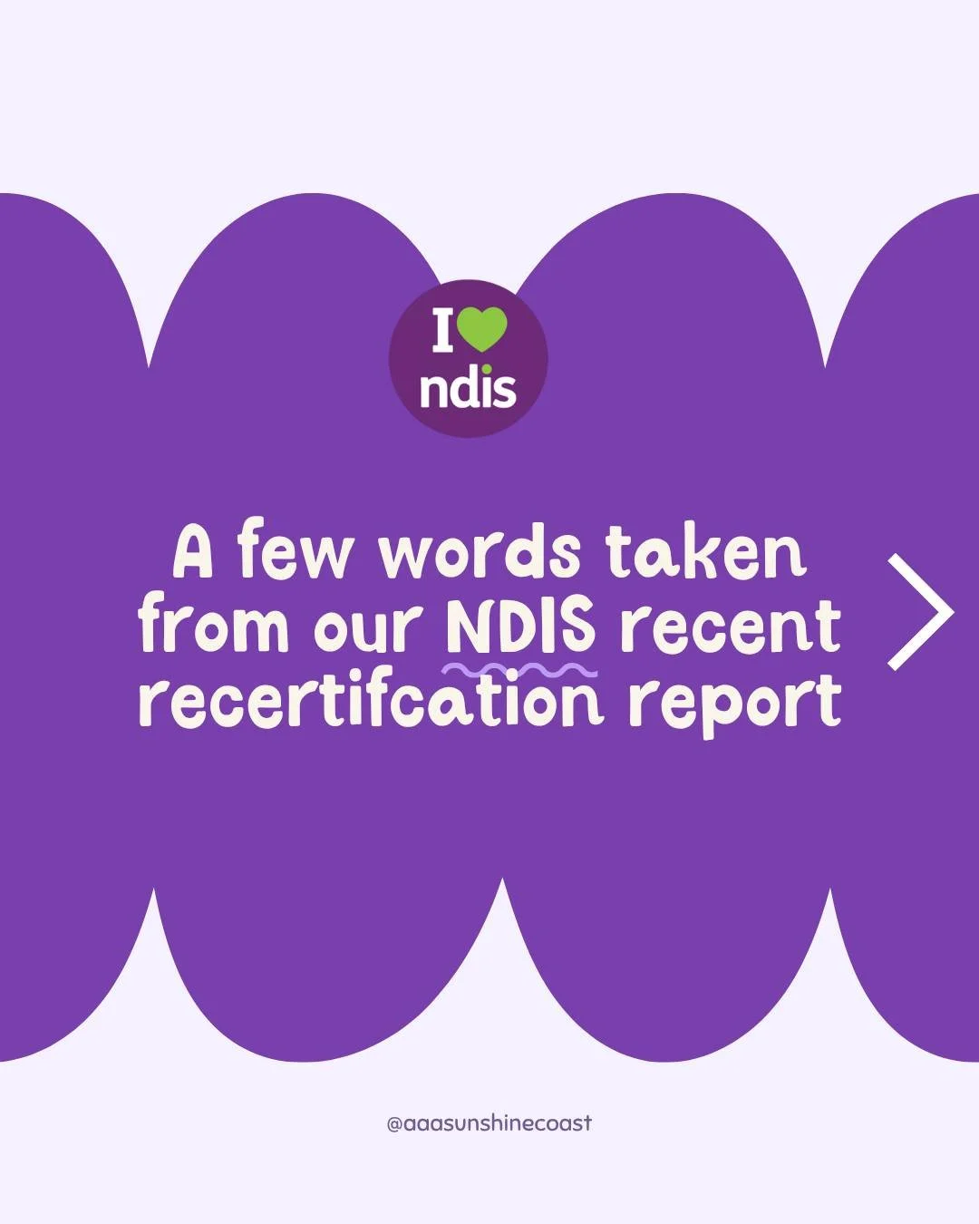 Hooray - we&rsquo;ve received our final NDIS audit report and All About Autism has been recommended for recertification! 🎉

It&rsquo;s a big process, with so much happening behind the scenes. Preparation, remote and onsite audits, staff interviews, 