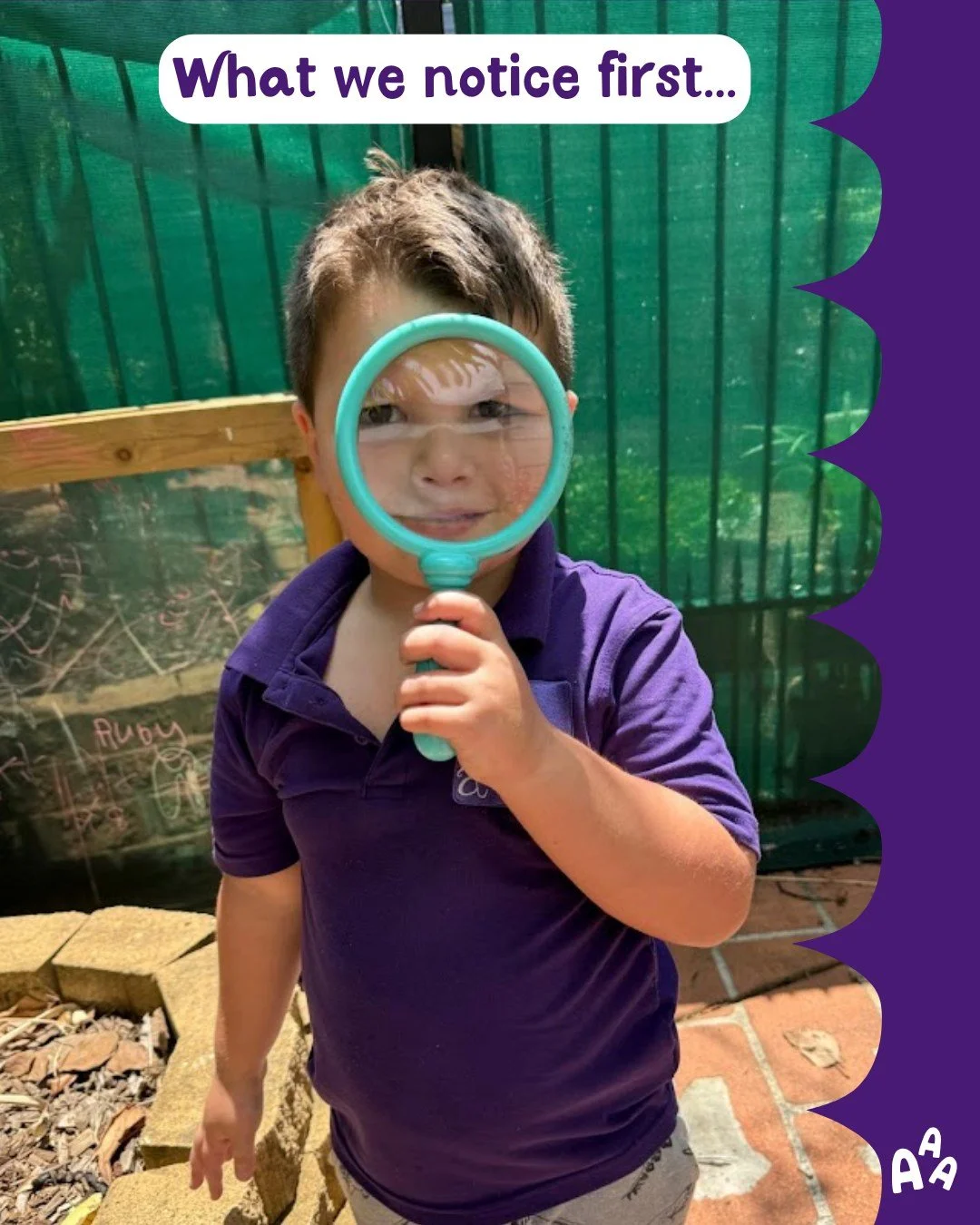 Before we think about what a child should be doing, we notice:
🟣 what they&rsquo;re drawn to
🟣 what feels comfortable
🟣 how they&rsquo;re using the space
🟣 what they might be communicating without words

These small details help us understand wha