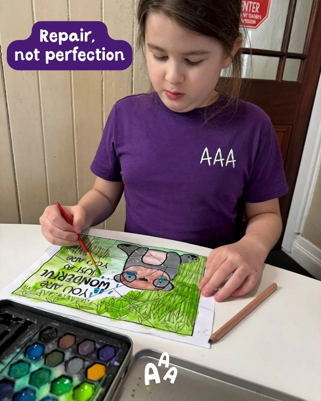 What matters most isn&rsquo;t perfection - it&rsquo;s about your capacity for repair.

Repair might look like:
🟣staying connected after a hard moment
🟣coming back calmly later
🟣acknowledging when something felt hard
🟣showing a child that the rela