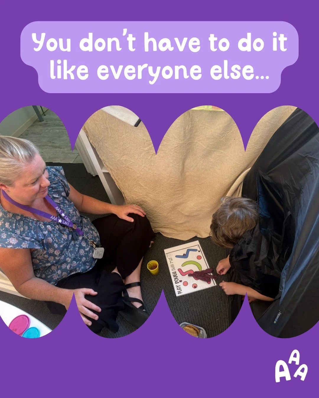 At AAA, participation doesn&rsquo;t have to look one particular way.

Belonging isn&rsquo;t about doing what everyone else is doing. It&rsquo;s about being accepted as you are, and supported to engage in ways that feel right for you.