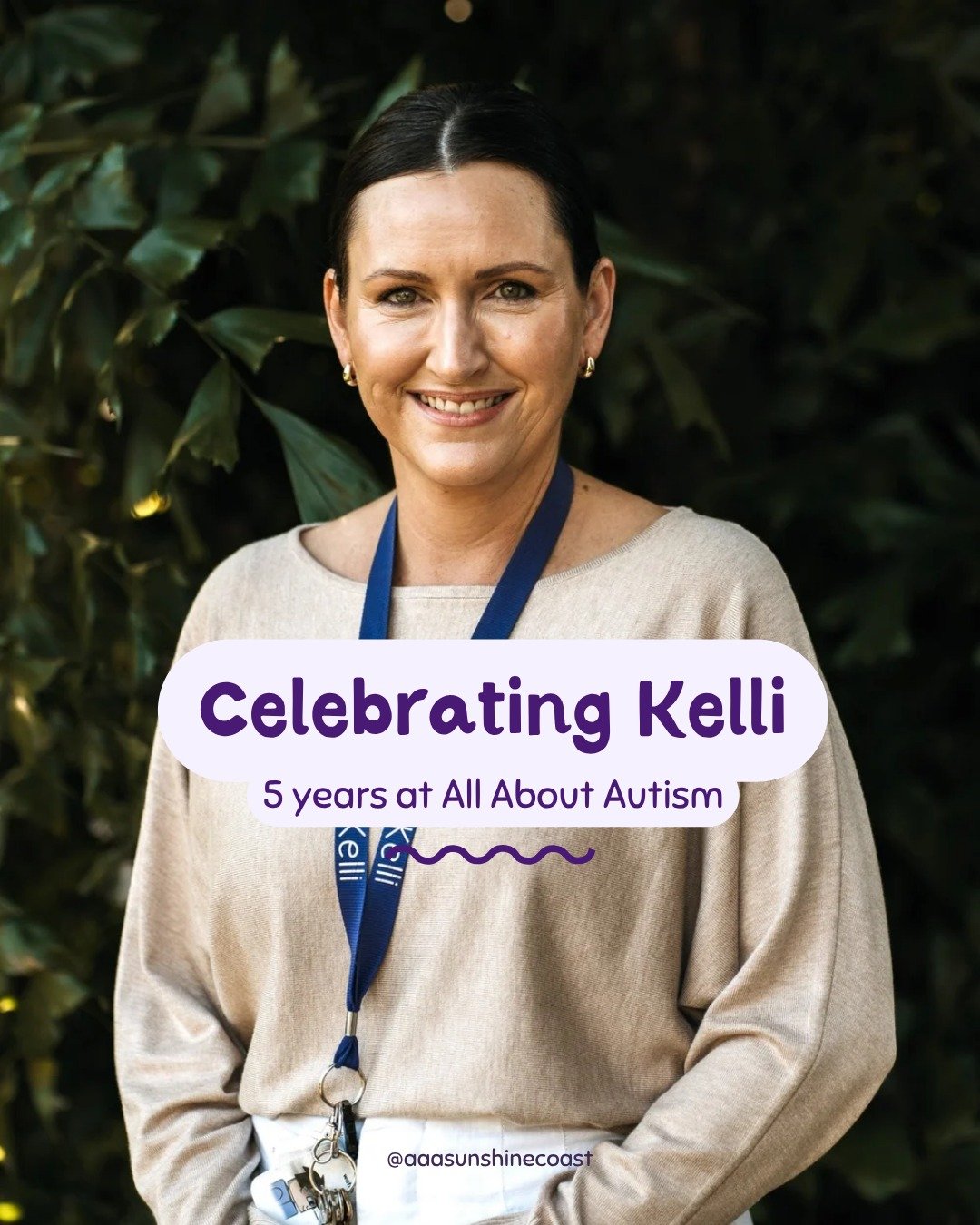 Kelli, we are so lucky that you're part of AAA.