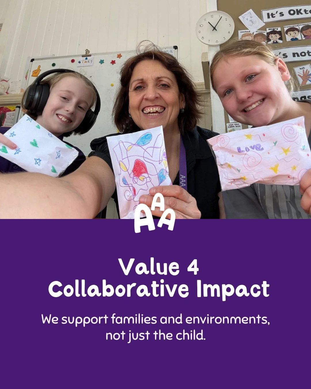 Our goal is not just change within sessions, but meaningful impact that carries into everyday life.