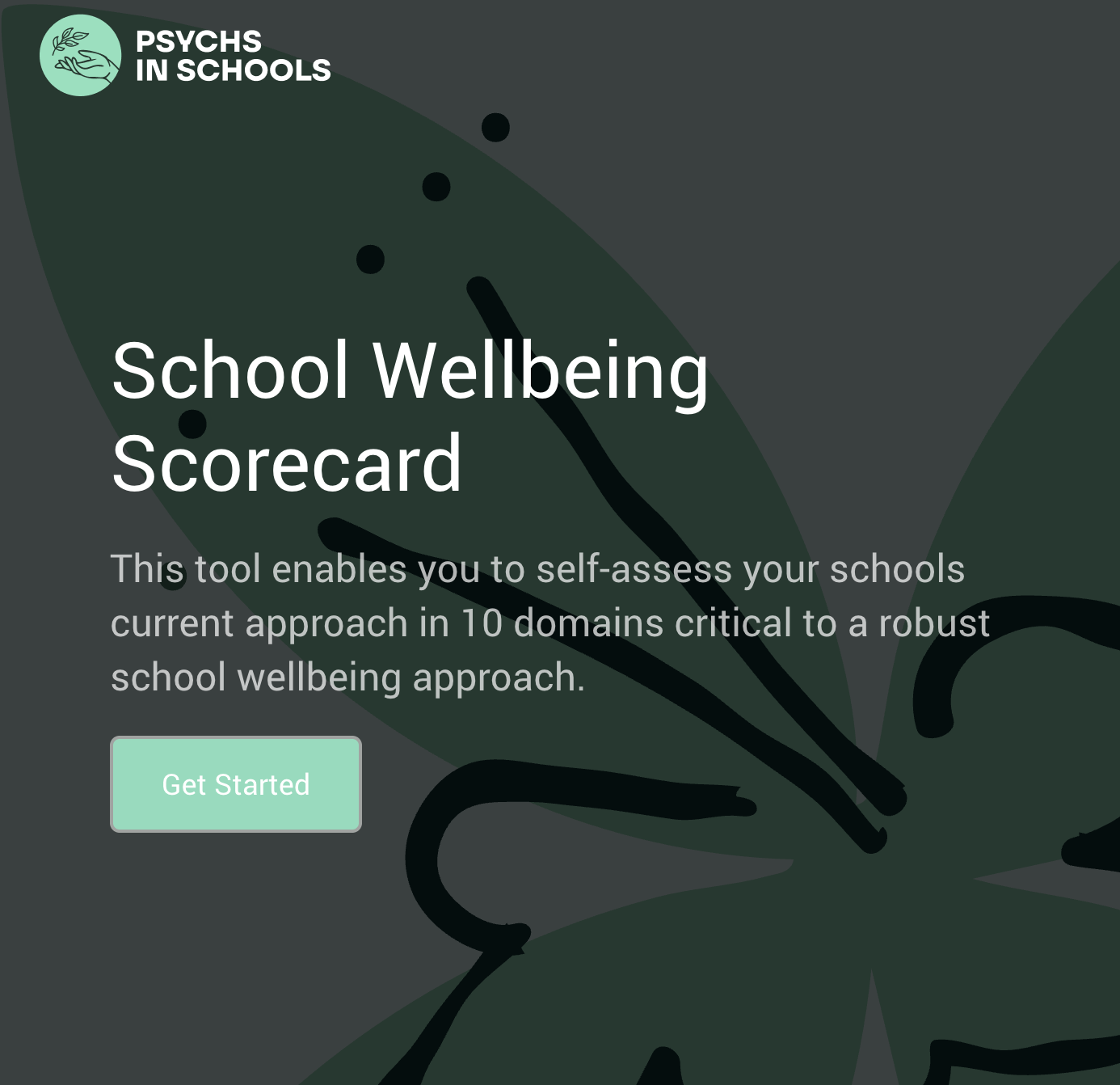 School Wellbeing Survey page