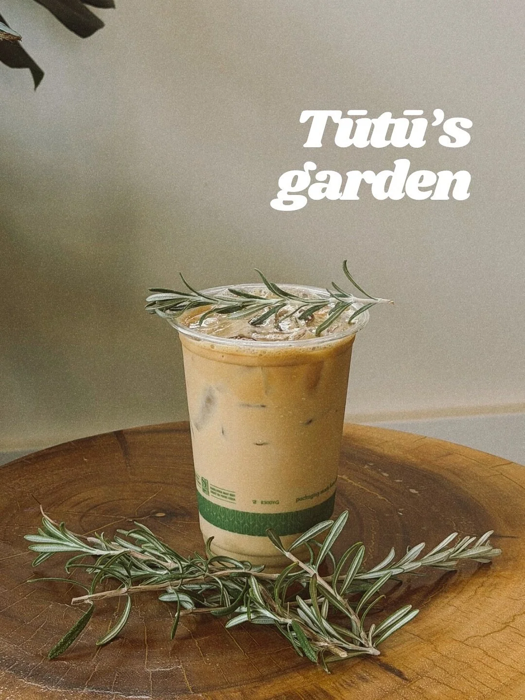 Rosemary straight from tūtū&rsquo;s garden infused perfectly with honey and a touch of salt. A part of our fall menu!
