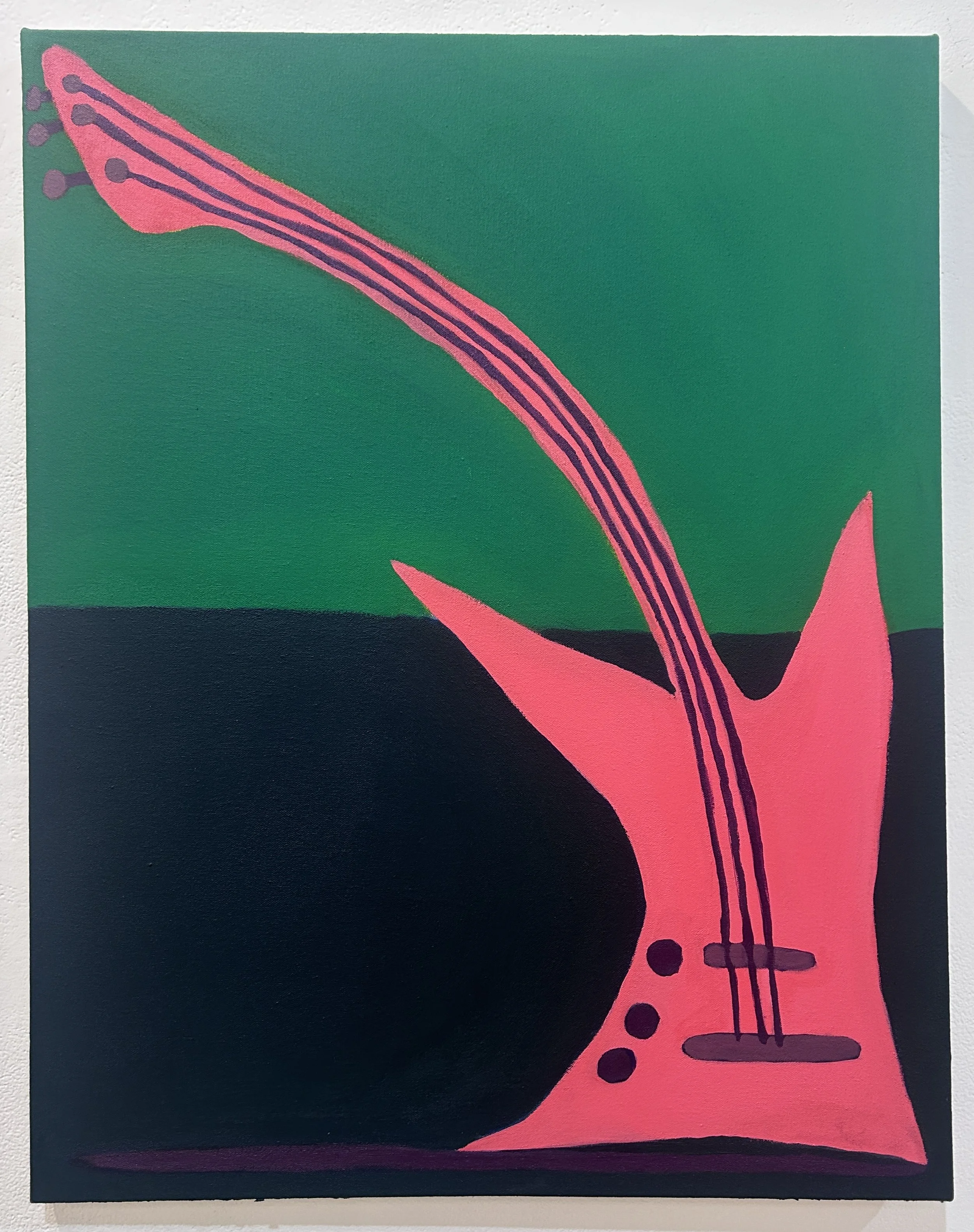 Guitar 1
28x22"
Acrylic on canvas
