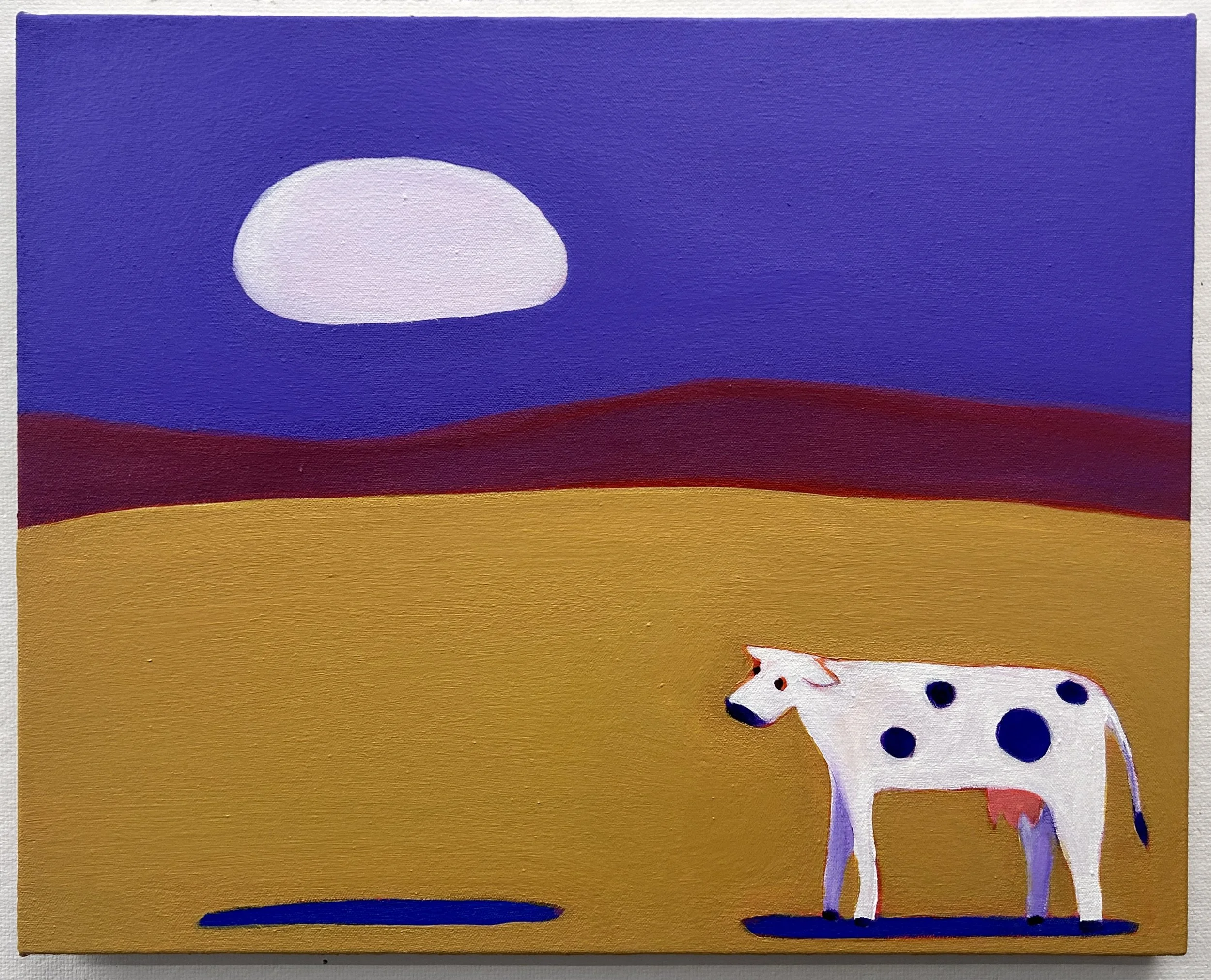 Looking Cow
16x20"
Acrylic on canvas
