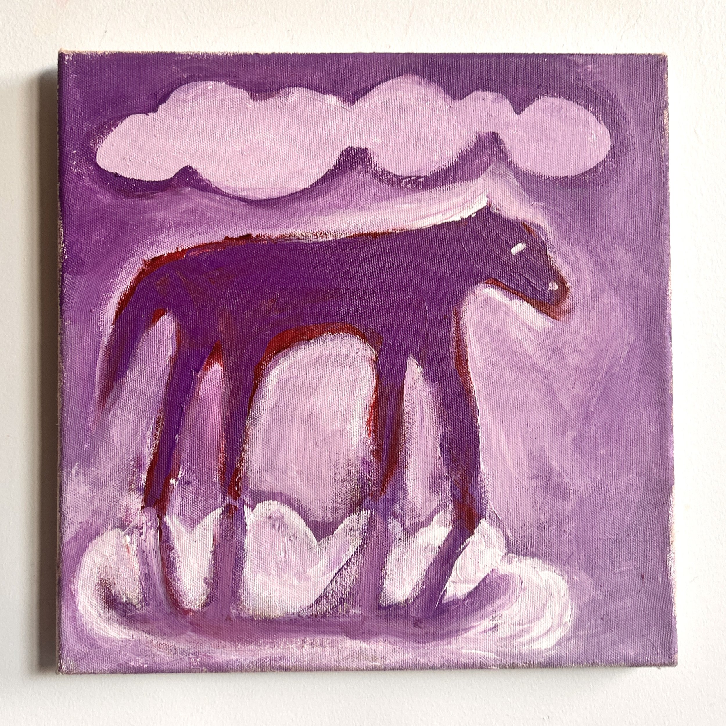 Pony
12x12"
Acrylic on canvas