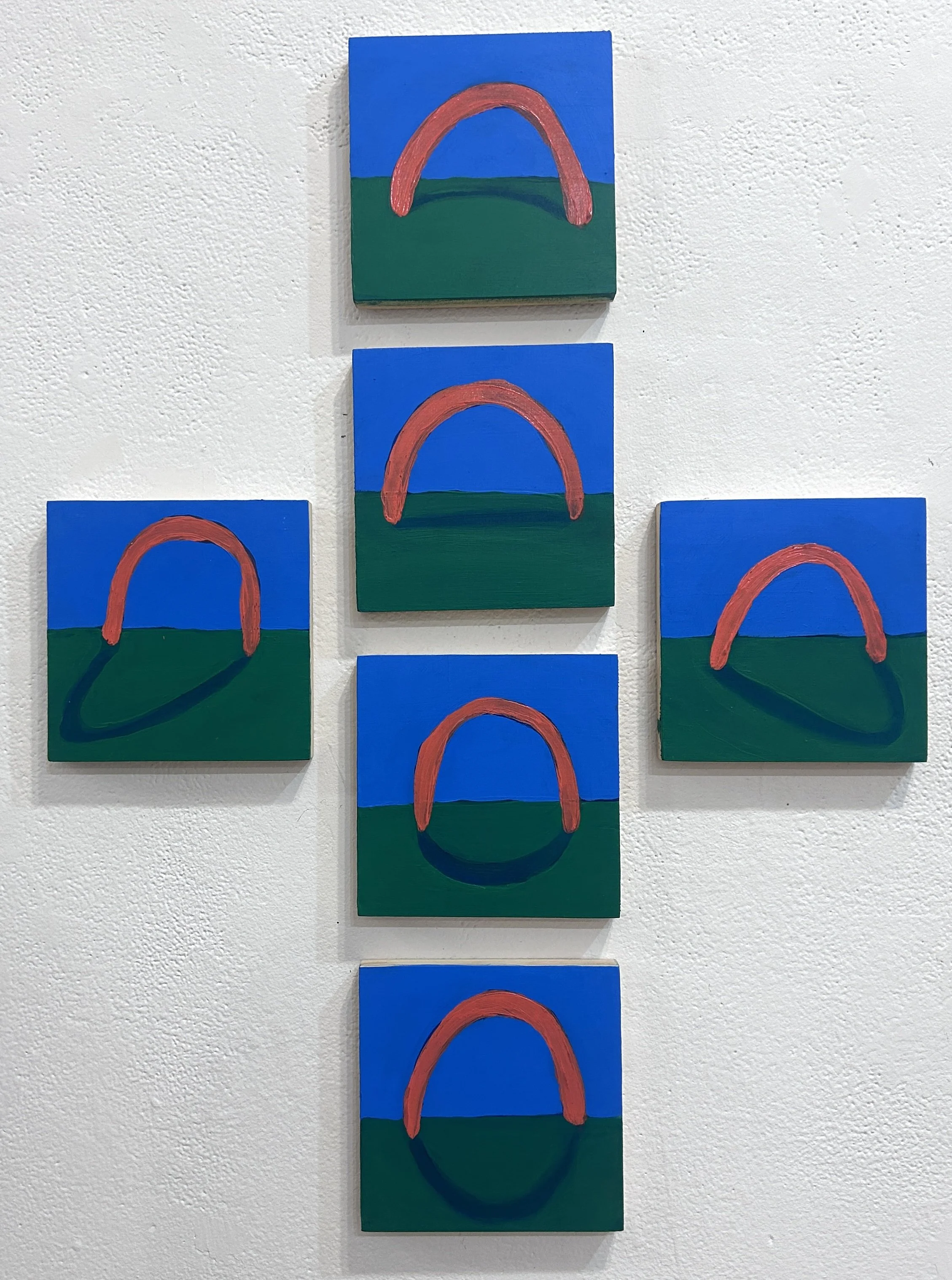 6 6x6 Worms
Each 6x6"
Acrylic on 6 panels