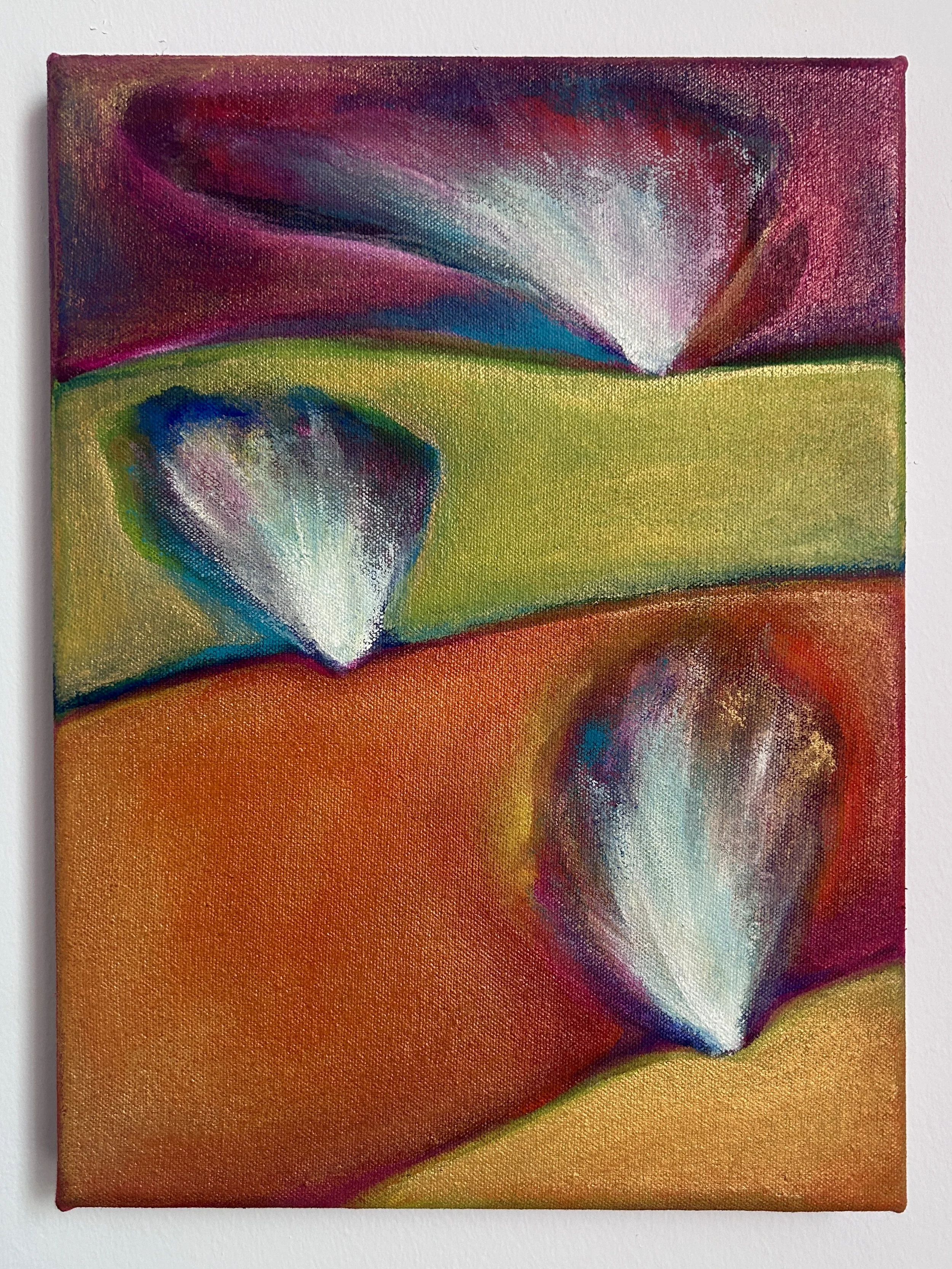 Stacked Geysers
12x9"
Acrylic on canvas