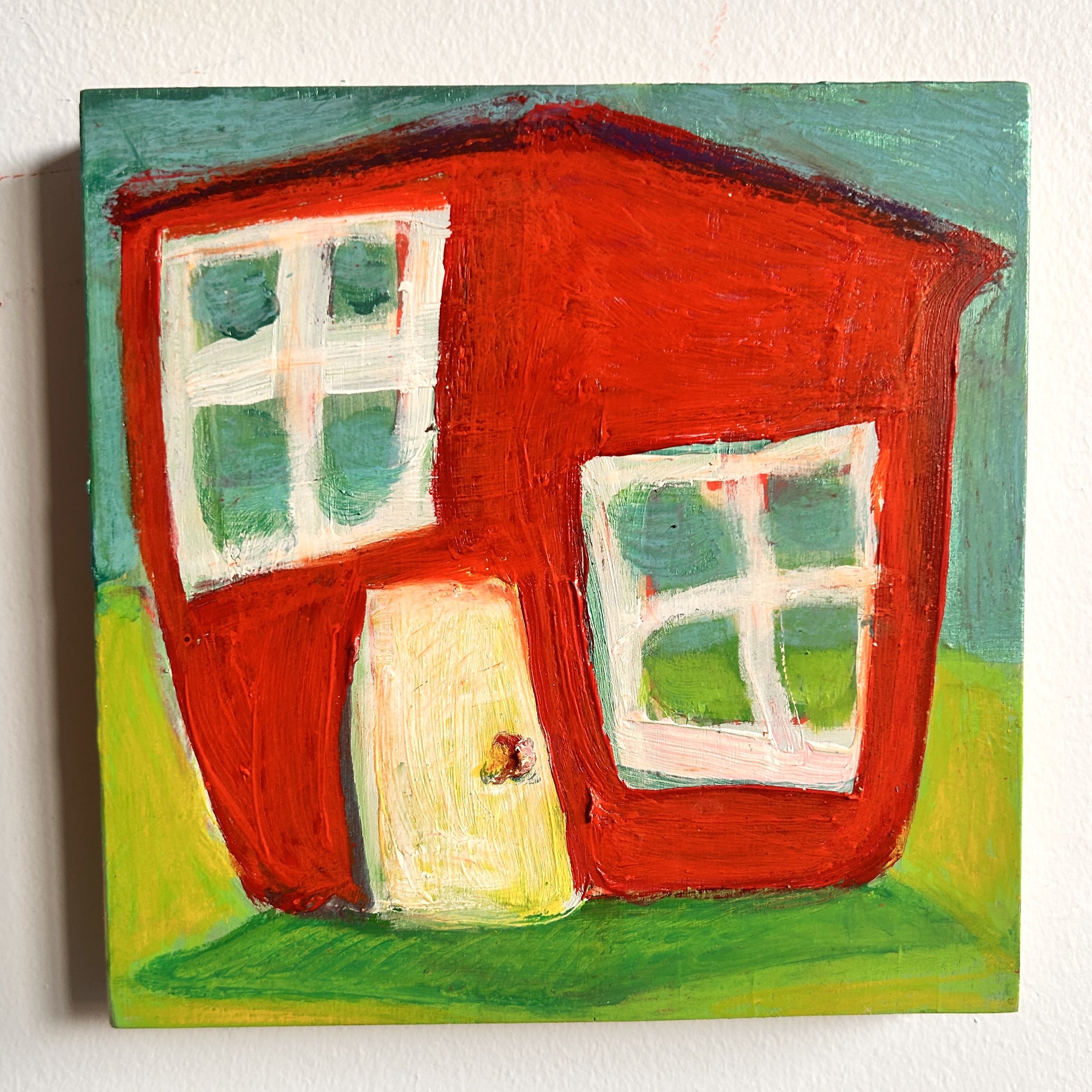 House 2
6x6"
Acrylic and oil pastel on panel