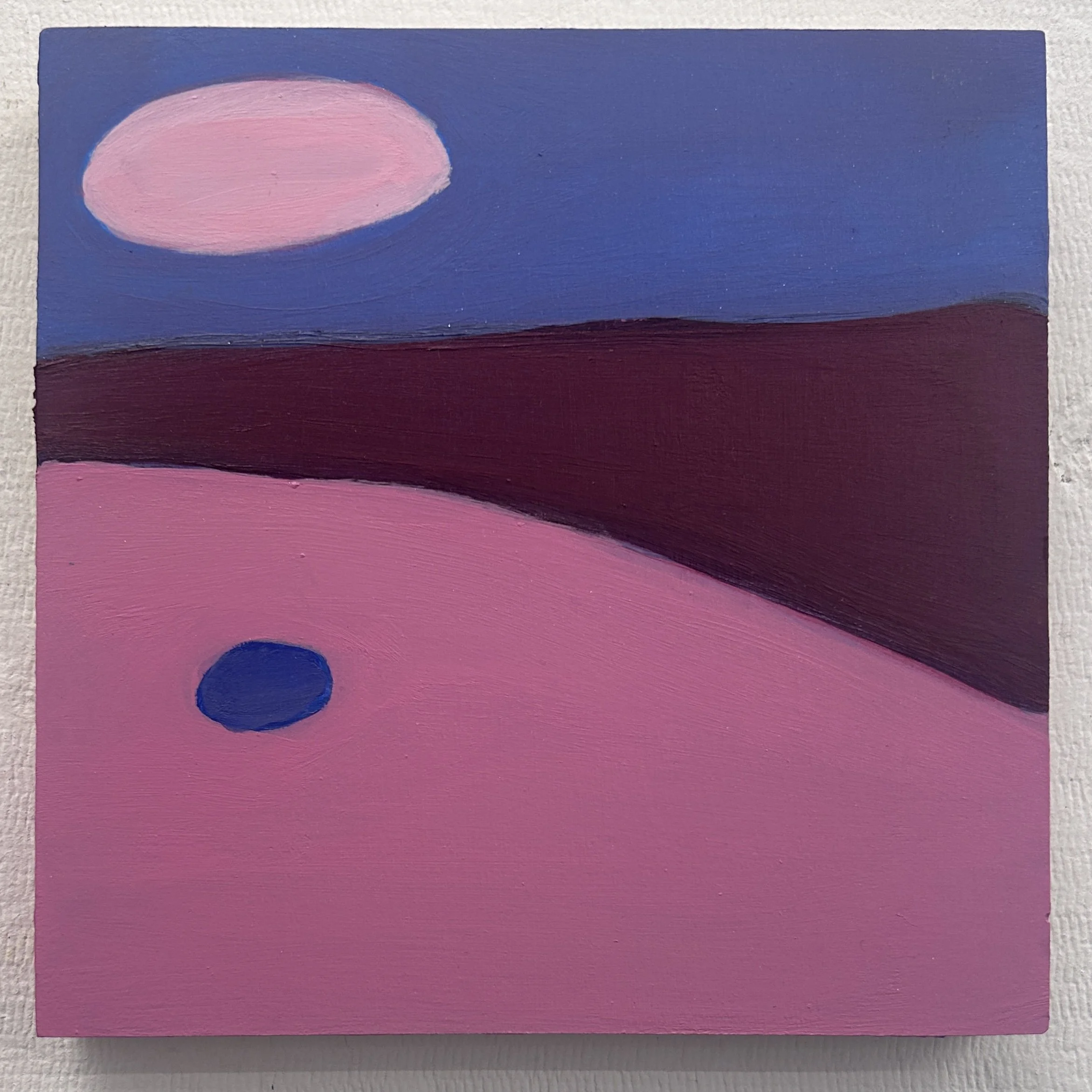 Mountains
6x6"
Acrylic on panel