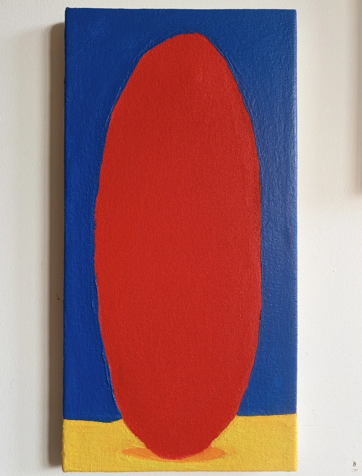 Oval
14x7"
Acrylic on canvas