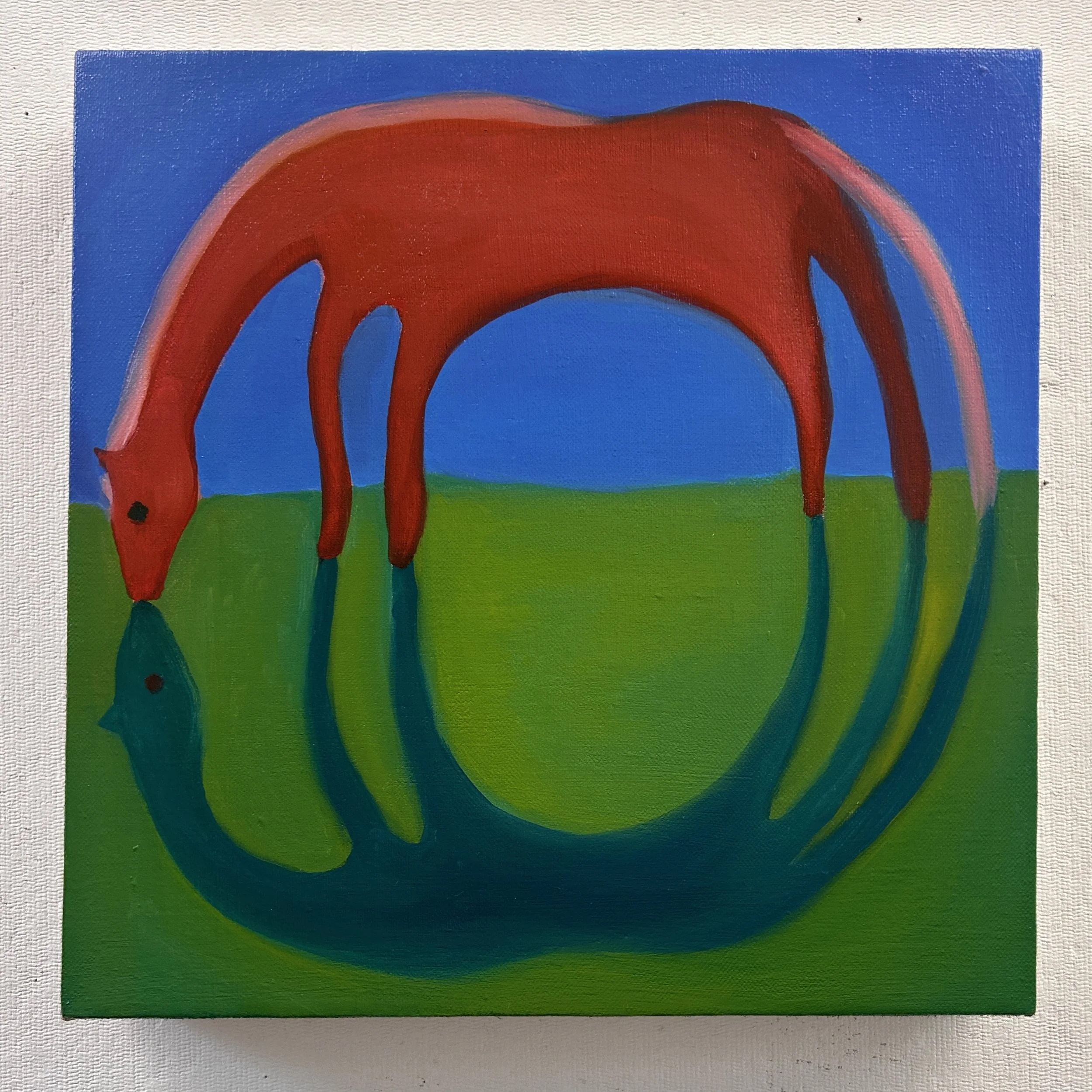 Reflected Horse
14x14"
Oil on linen