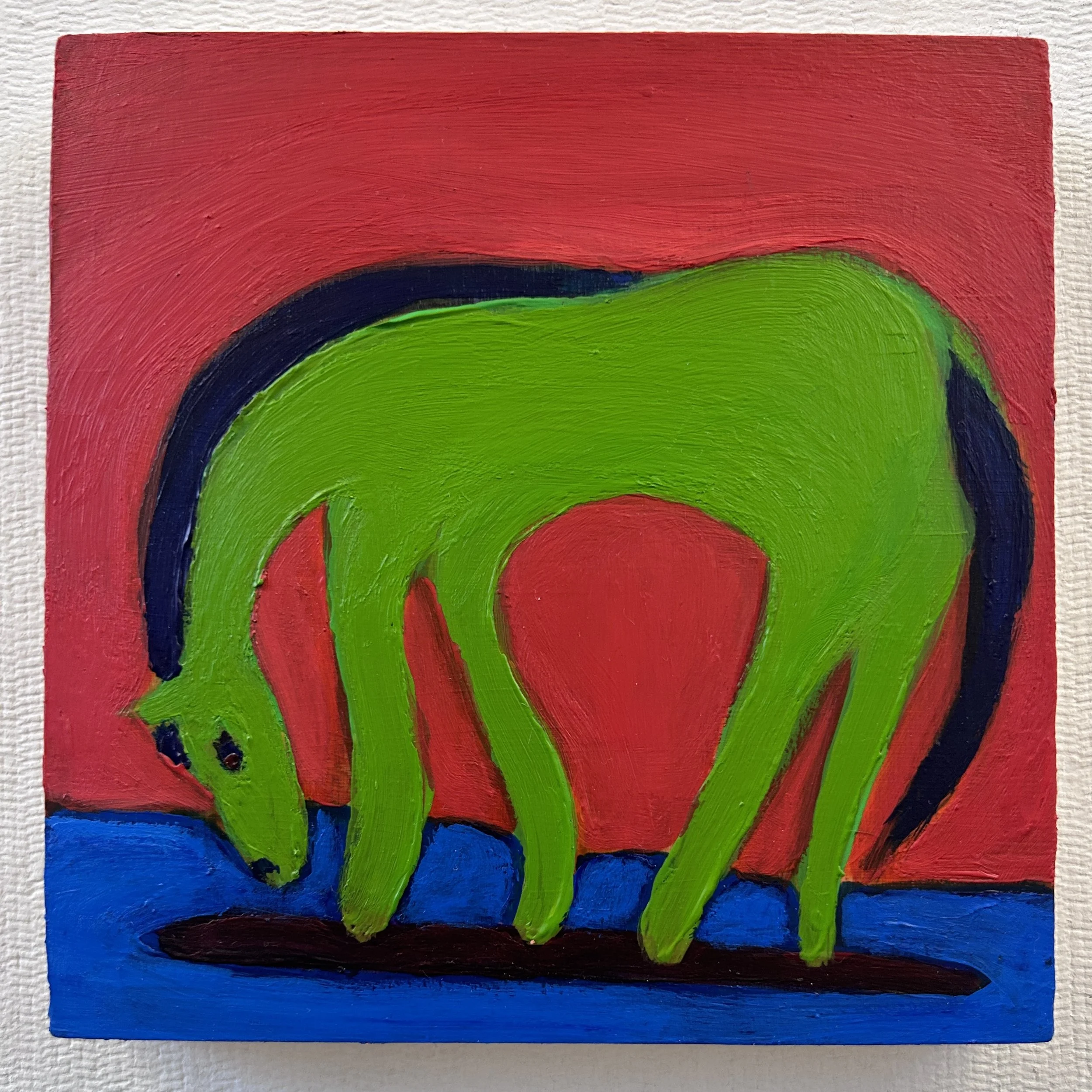 Green Horse
6x6"
Acrylic on panel