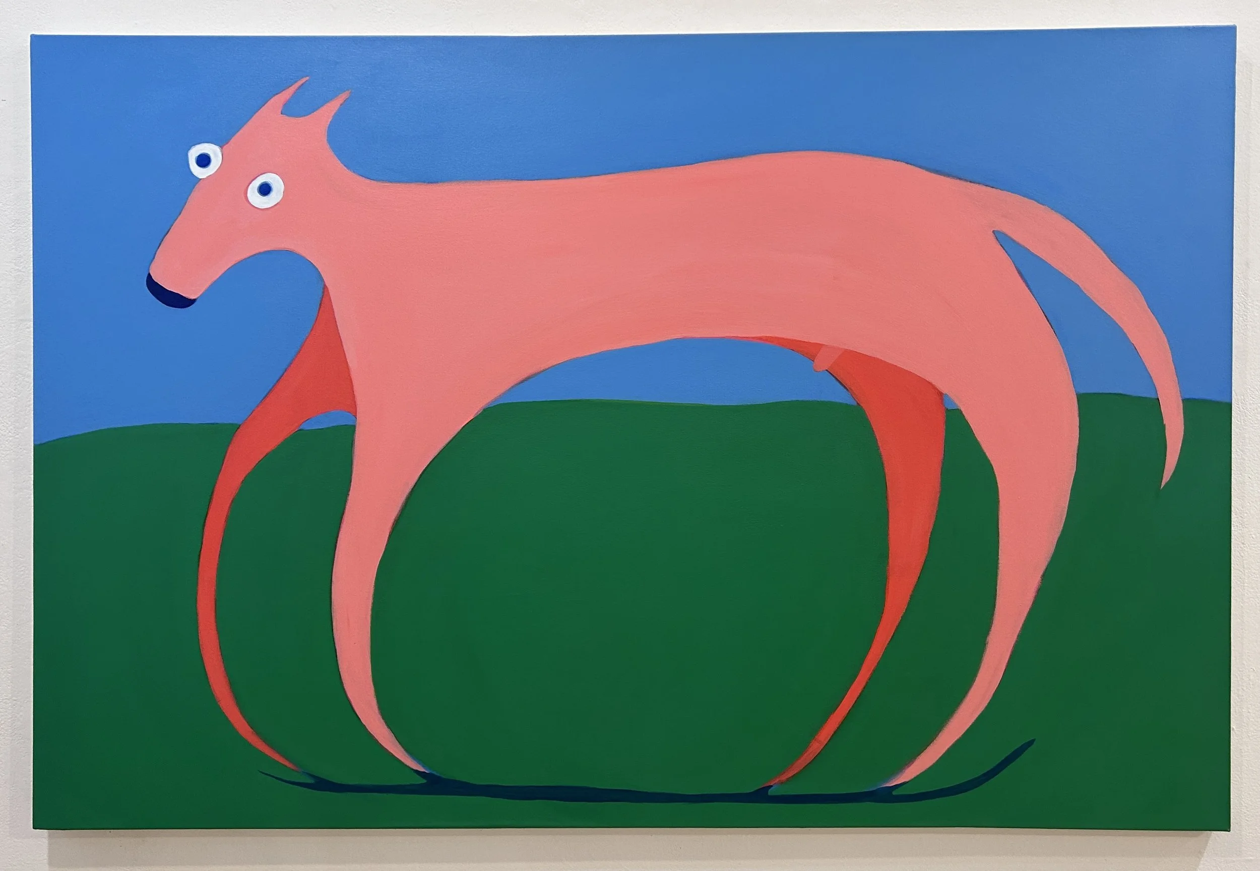 Weiner Dog
48x72"
Acrylic on canvas
Sold