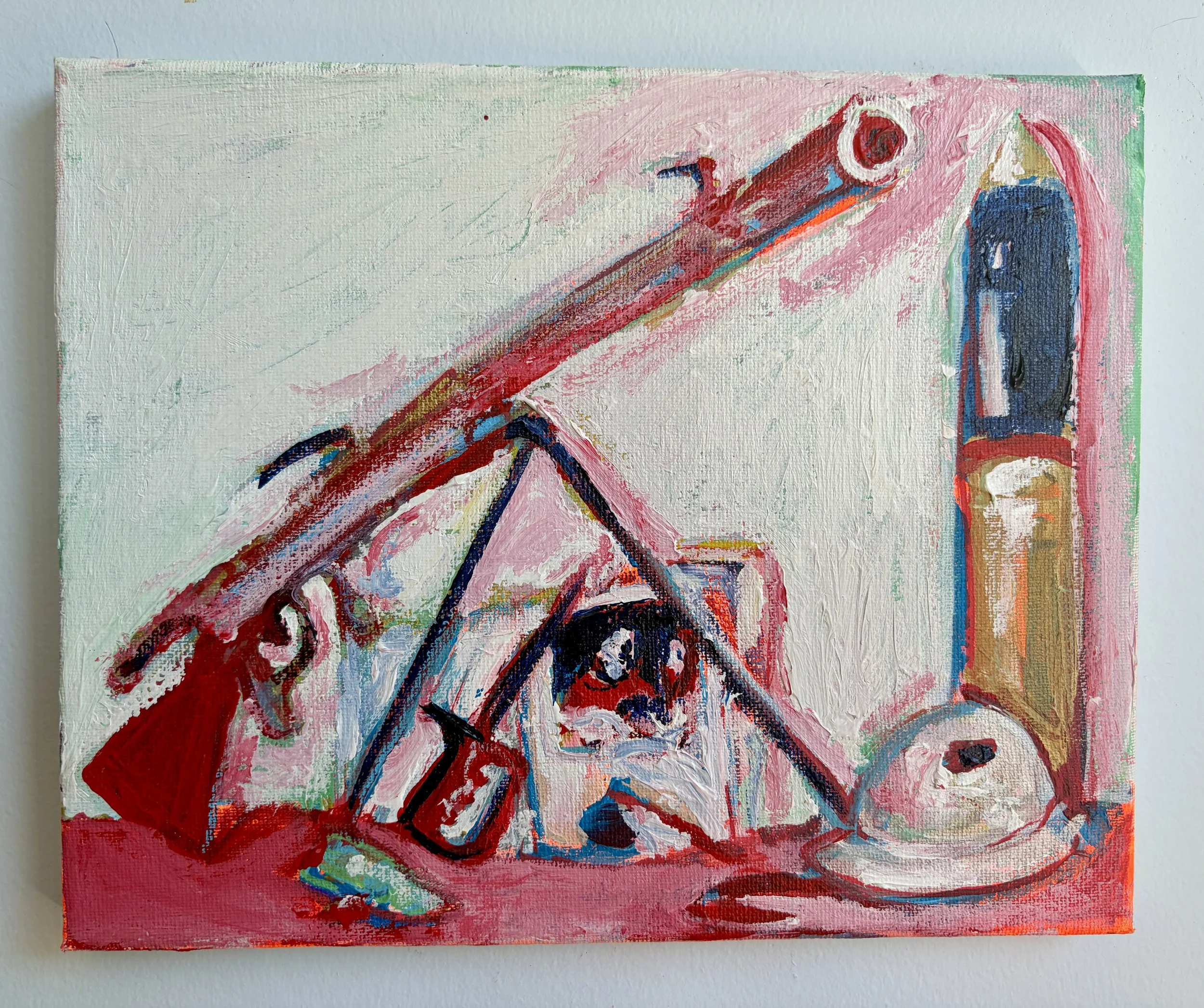 Copy of The Things That Are Caesar's by Claude Buck
9x12"
Acrylic on canvas