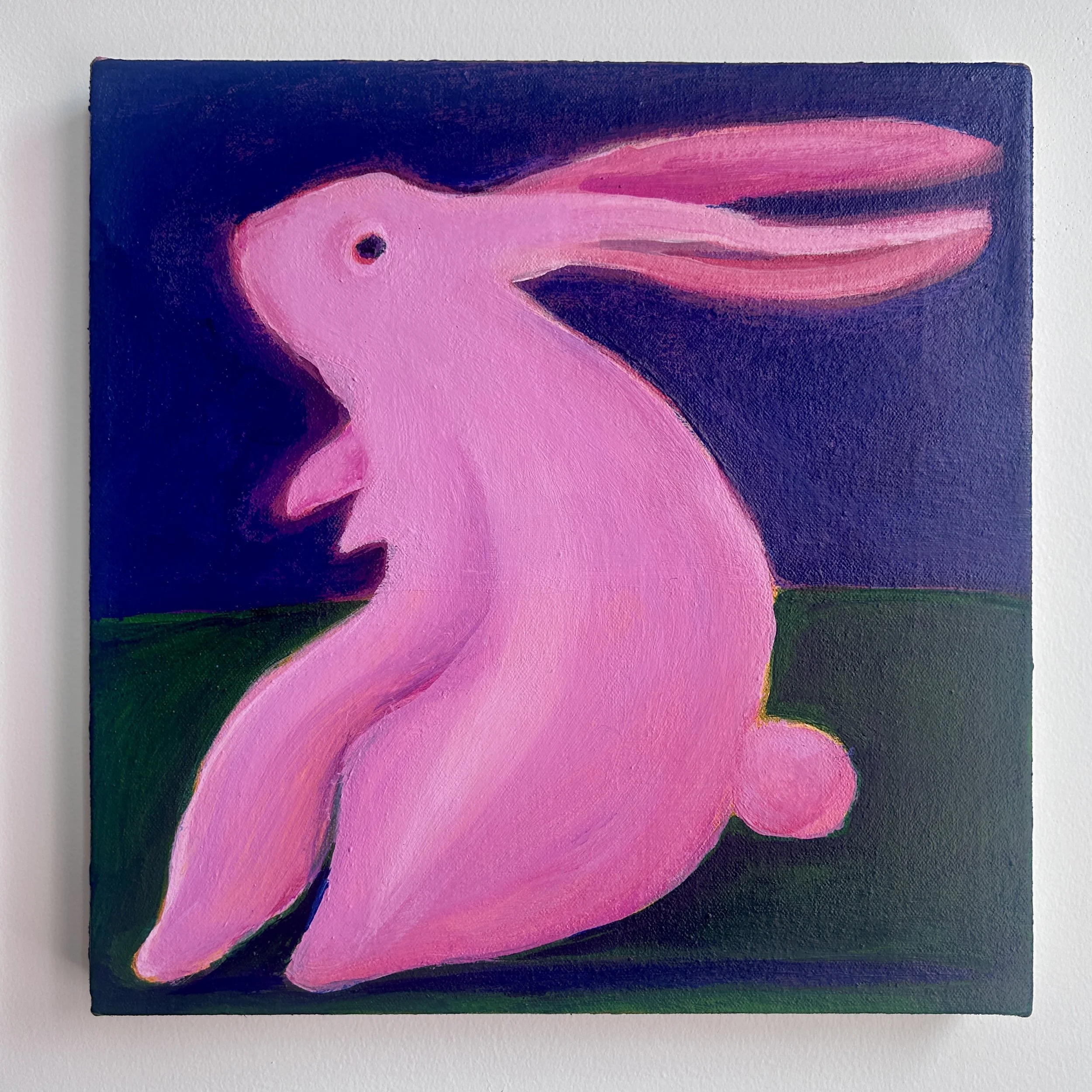 Bunny
12x12"
Acrylic on canvas