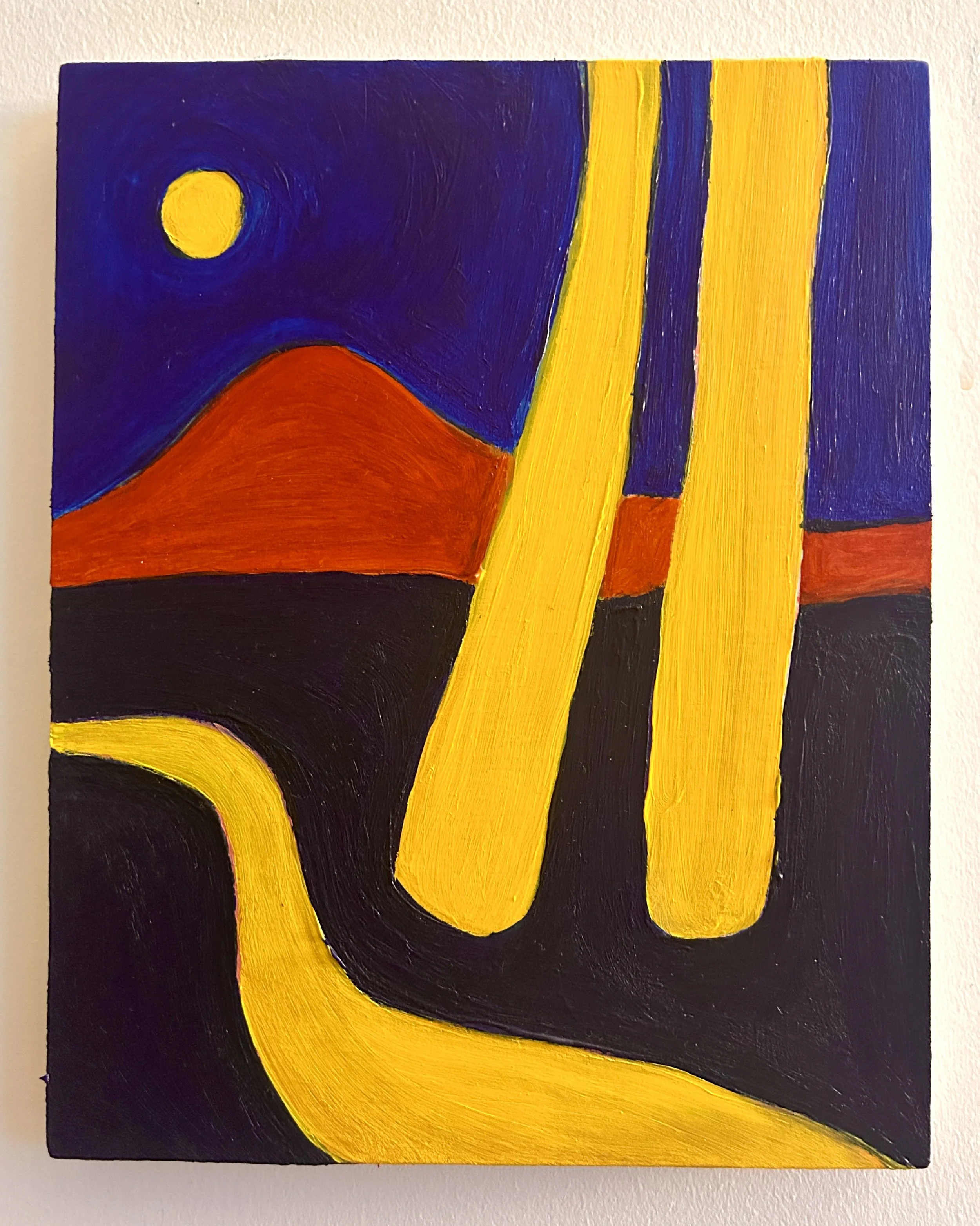 Landscape Painting
10x8"
Acrylic on panel