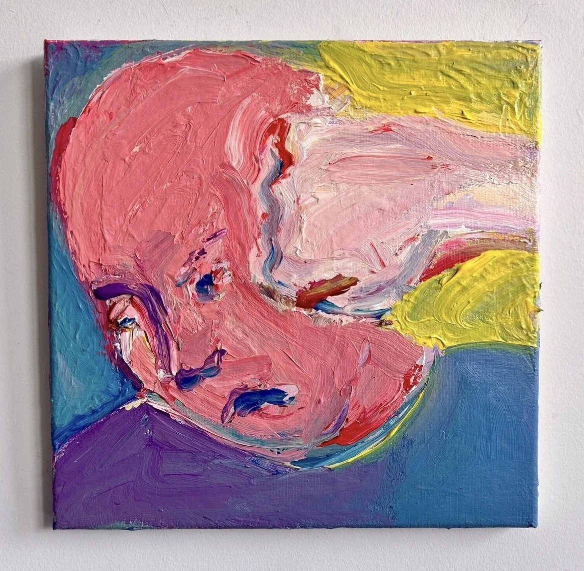 Punch 1
12x12"
Acrylic on canvas