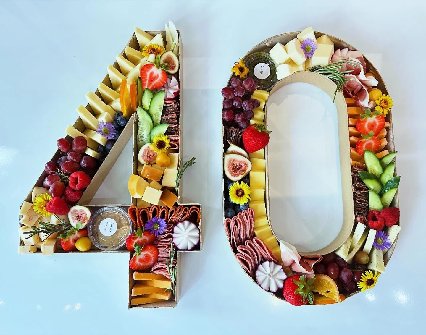 Charcuterie Letters & Numbers