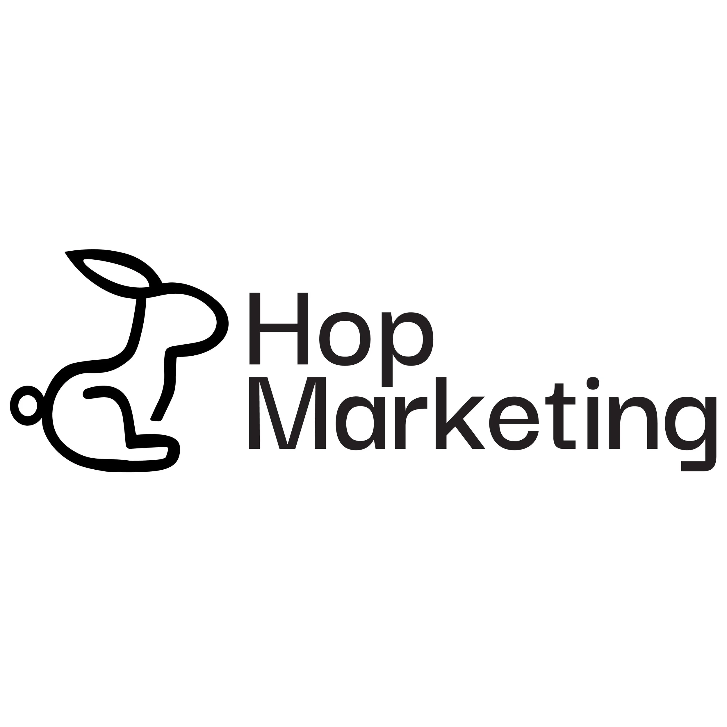 Logotipo de Hop Marketing