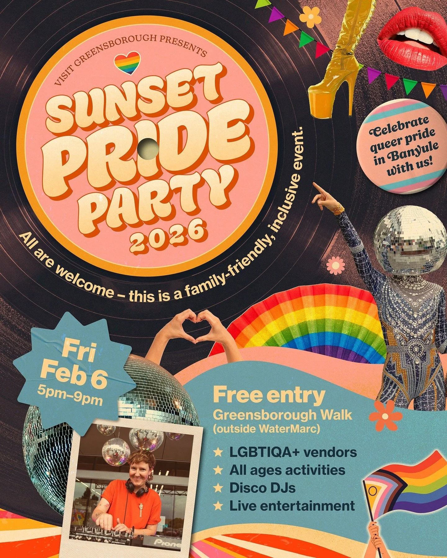 🎉Permission to Party! 🎉

Events bring community together and feet to the streets! Always align with relevant causes and communities for the most effective events.