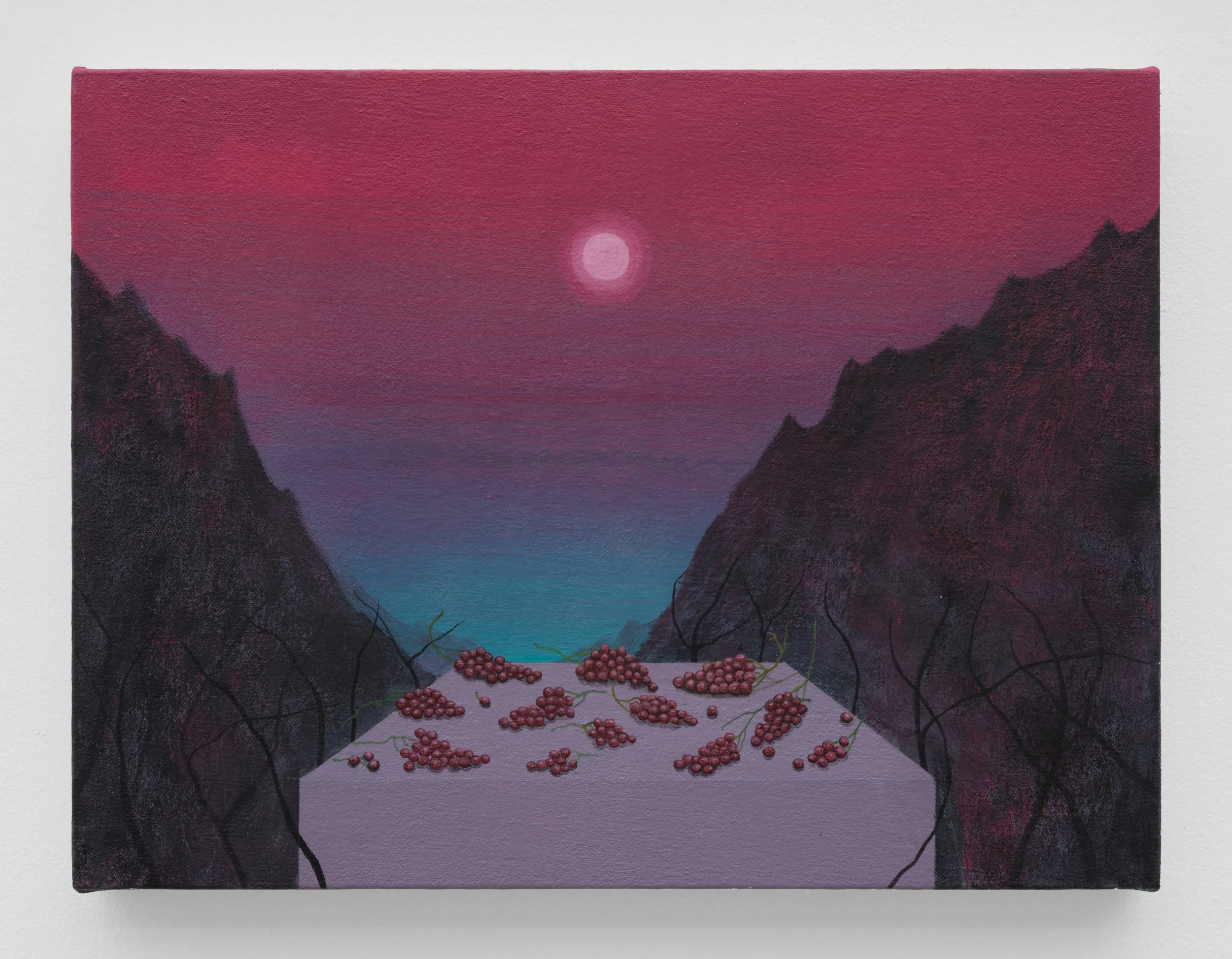 Untitled_ Distance, 2026
9 (H) X 12 (W)
Acrylic on Canvas