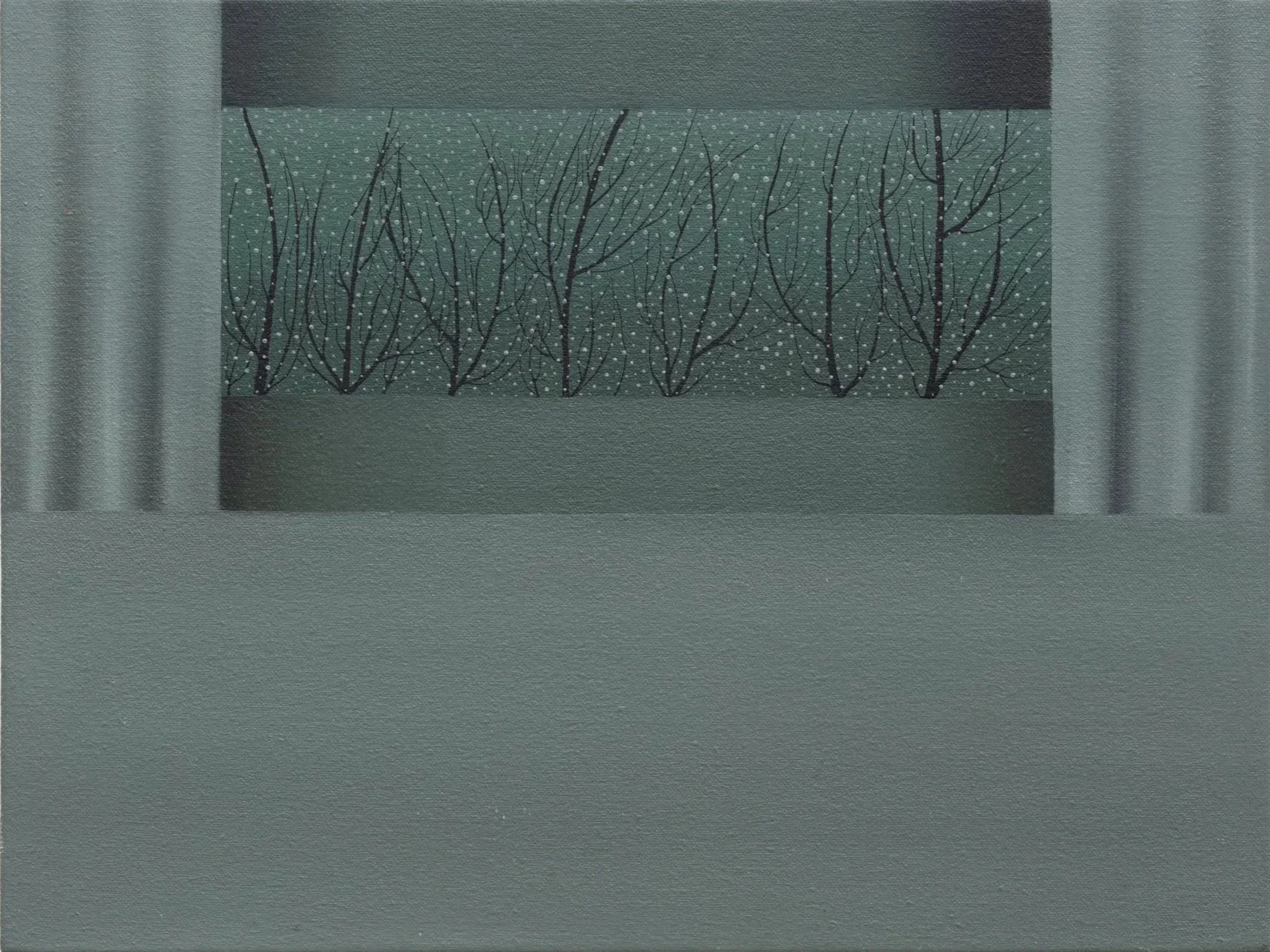 Untitled (2024), 9 x 12 Inches, Oil on canvas 