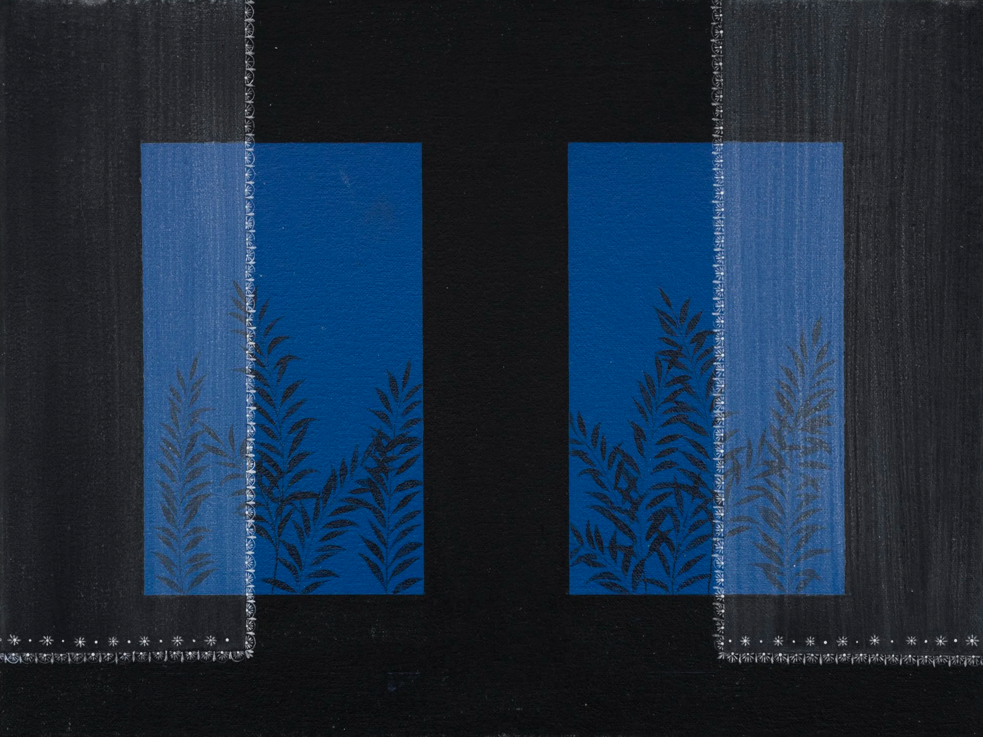 Untitled (2024), 9 x 12 Inches, Acrylic on canvas 