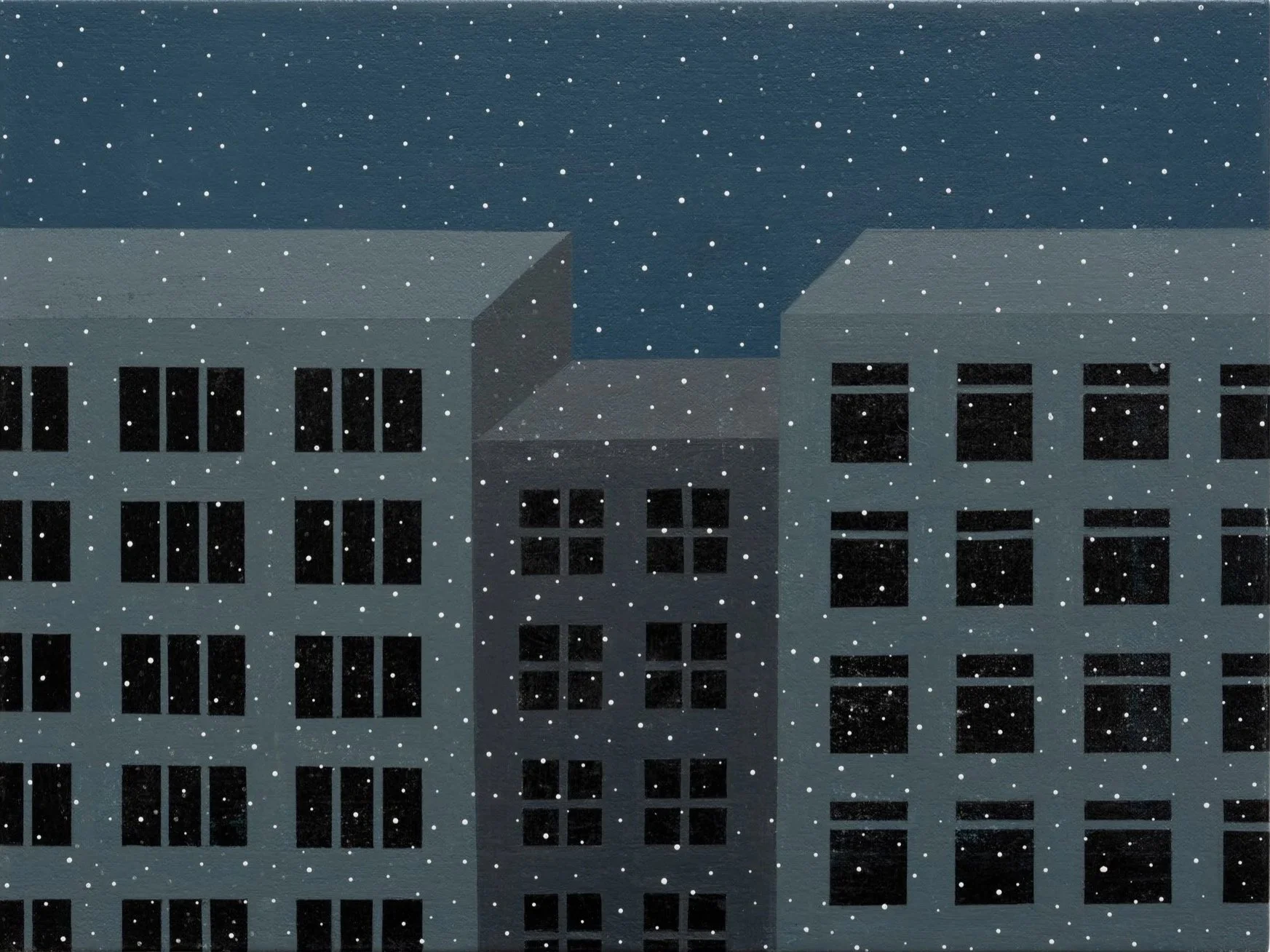 Untitled (2024), 9 x 12 Inches, Acrylic on canvas 