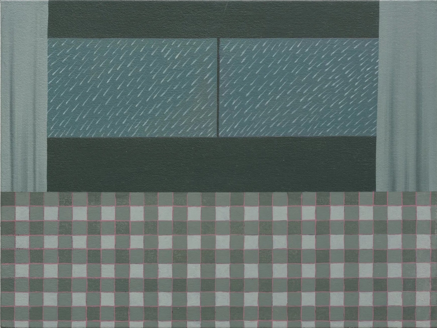 Untitled (2024), 9 x 12 Inches, Oil on canvas 