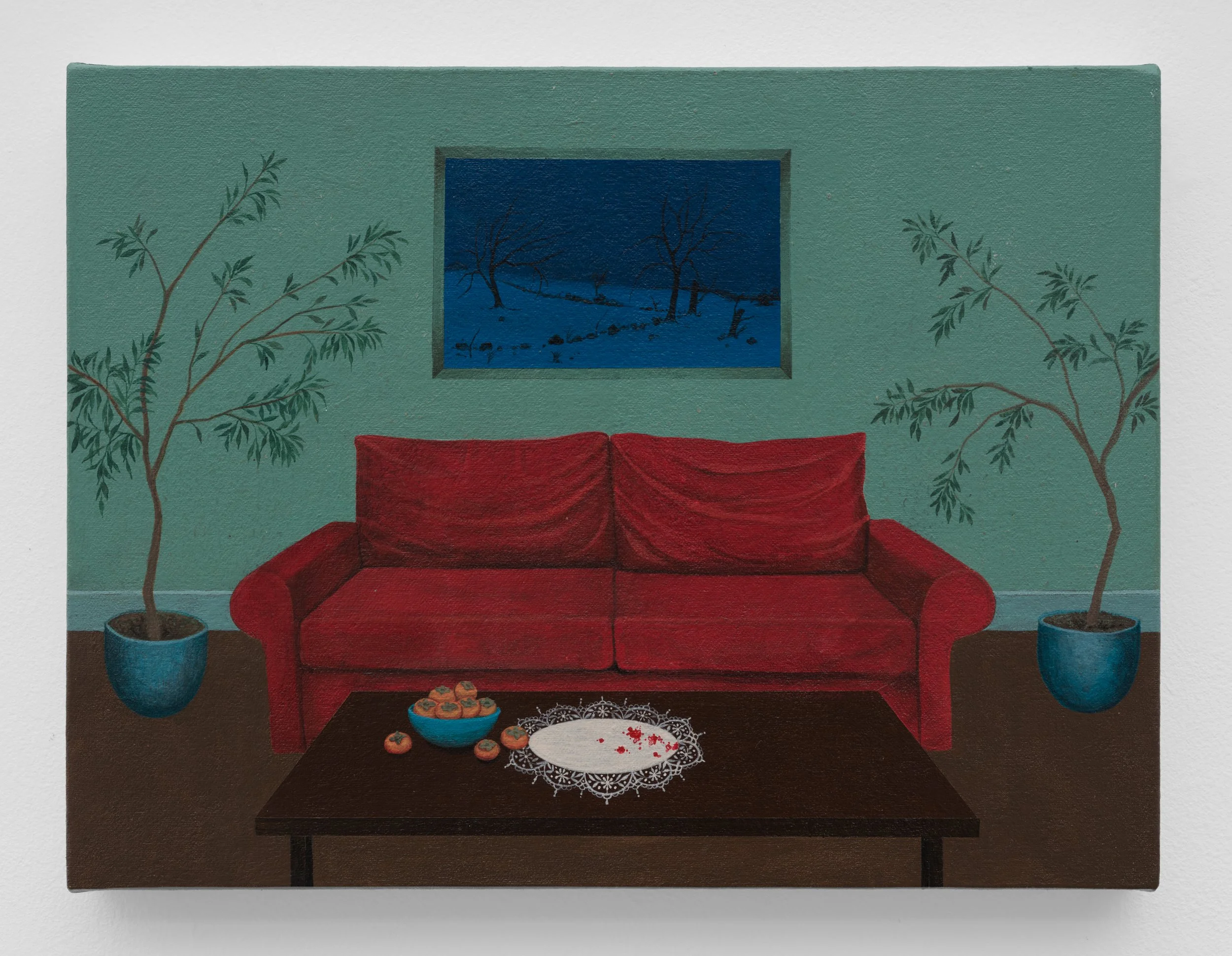 Untitled_ Distance, 2026
9 (H) X 12 (W)
Acrylic on Canvas