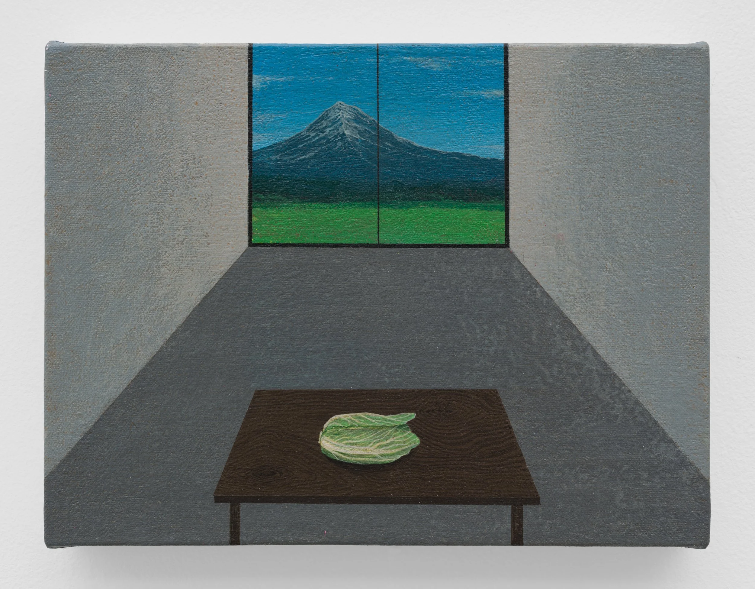 Untitled_ Distance, 2026
5 (H) X 8 (W)
Acrylic on Canvas