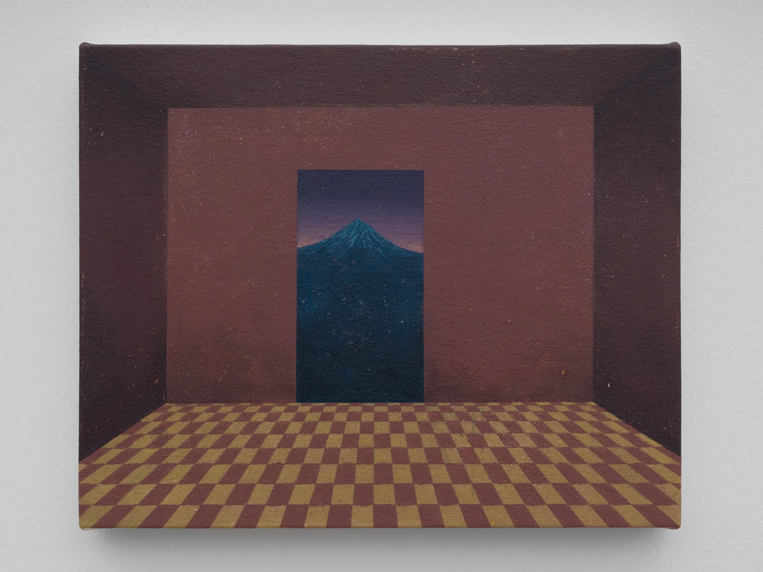 Untitled, 2025, Acrylic on canvas, 8x10 inches