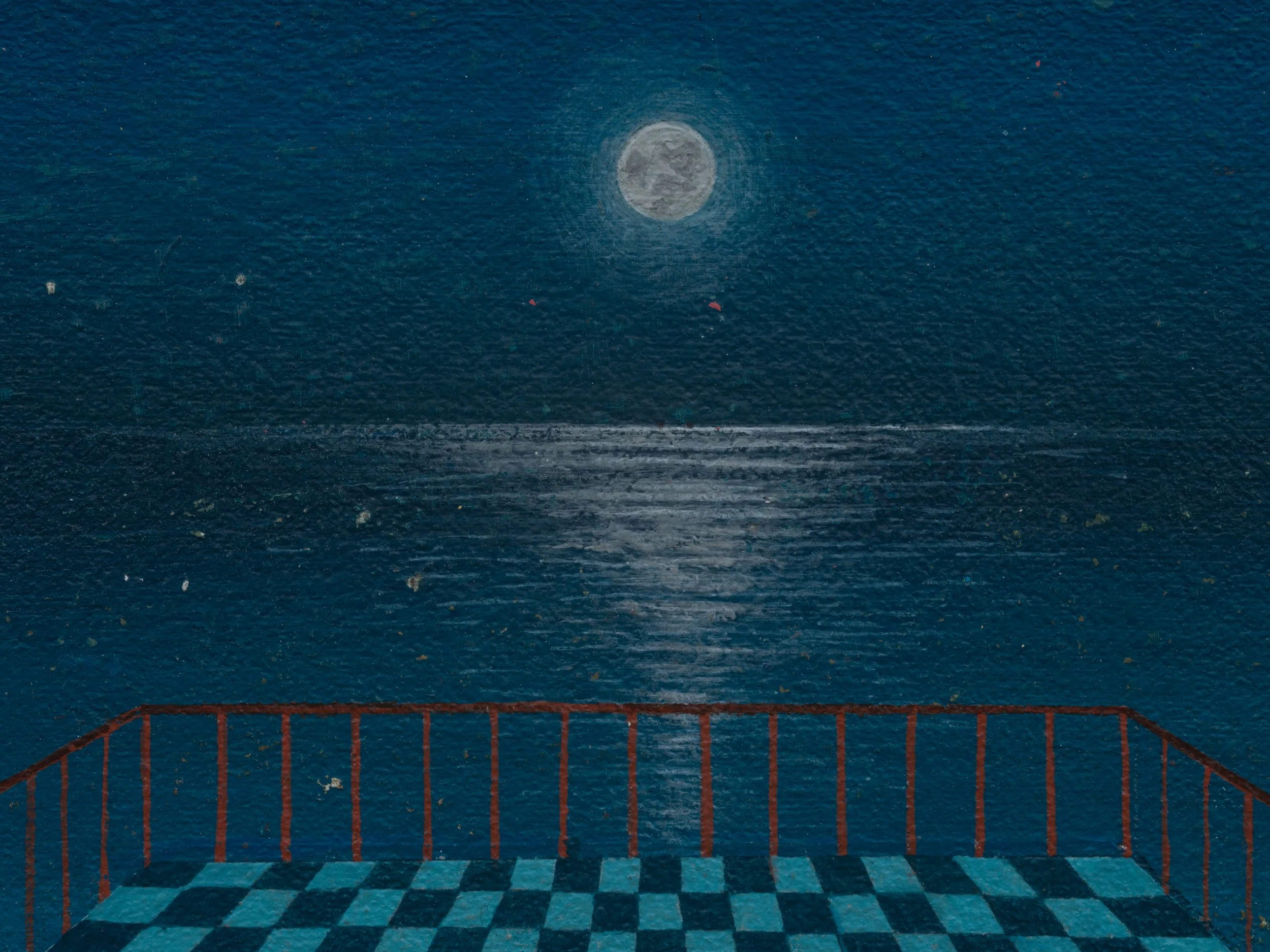 detail shot
Untitled, 2025
Oil on canvas
6 x 8 inches
15.24 x 20.32 cm