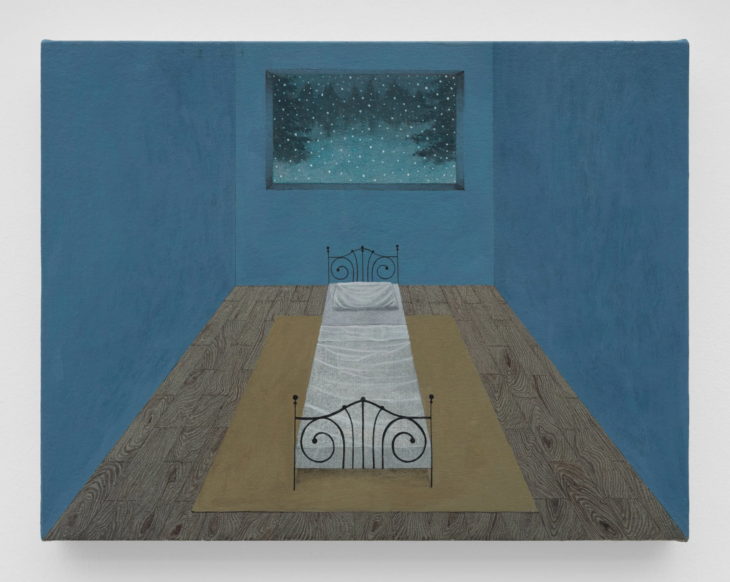 Untitled_ Distance, 2026
9 (H) X 12 (W)
Acrylic on Canvas