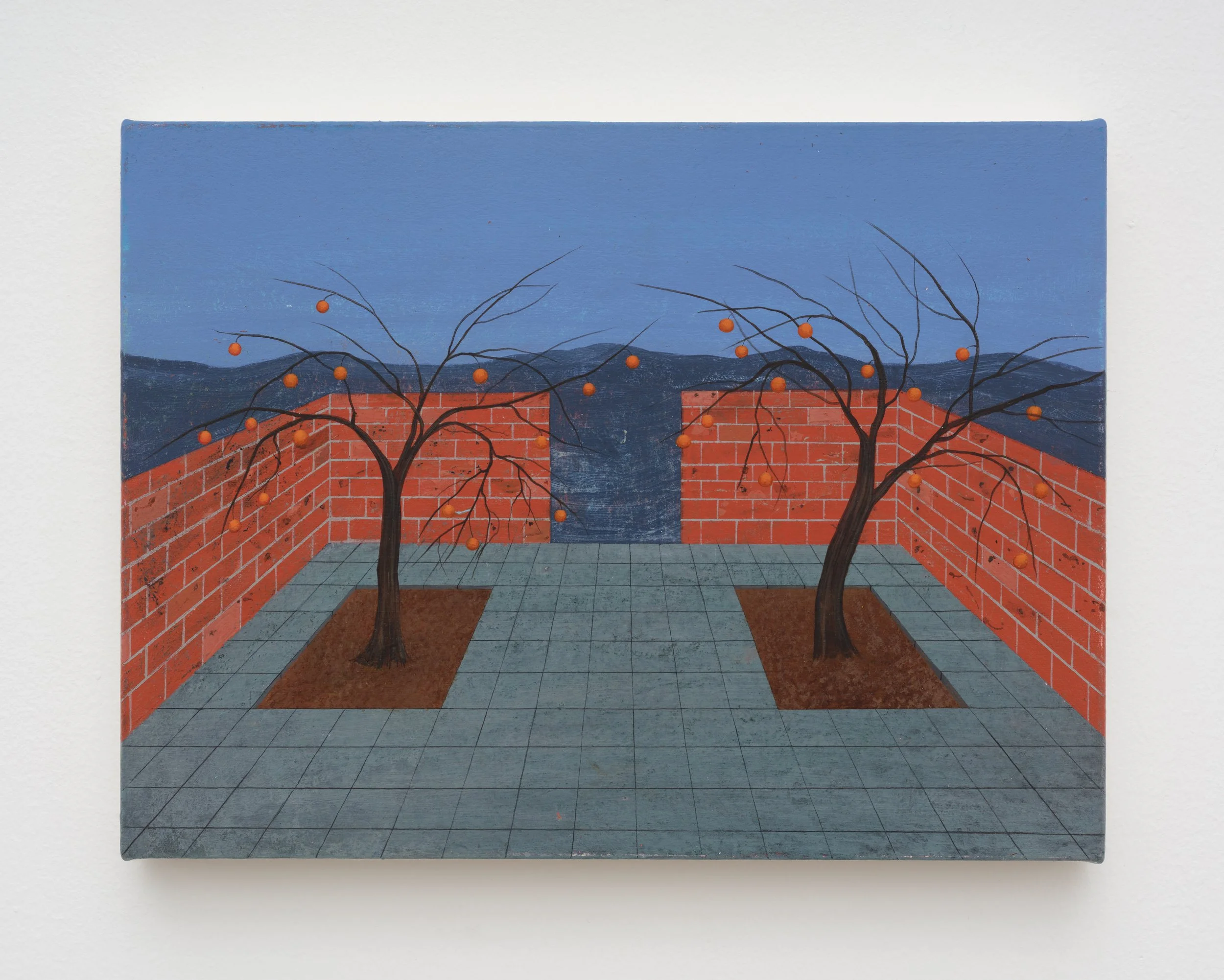 Untitled, 2025, Acryilic on canvas, 9 x 12 inches