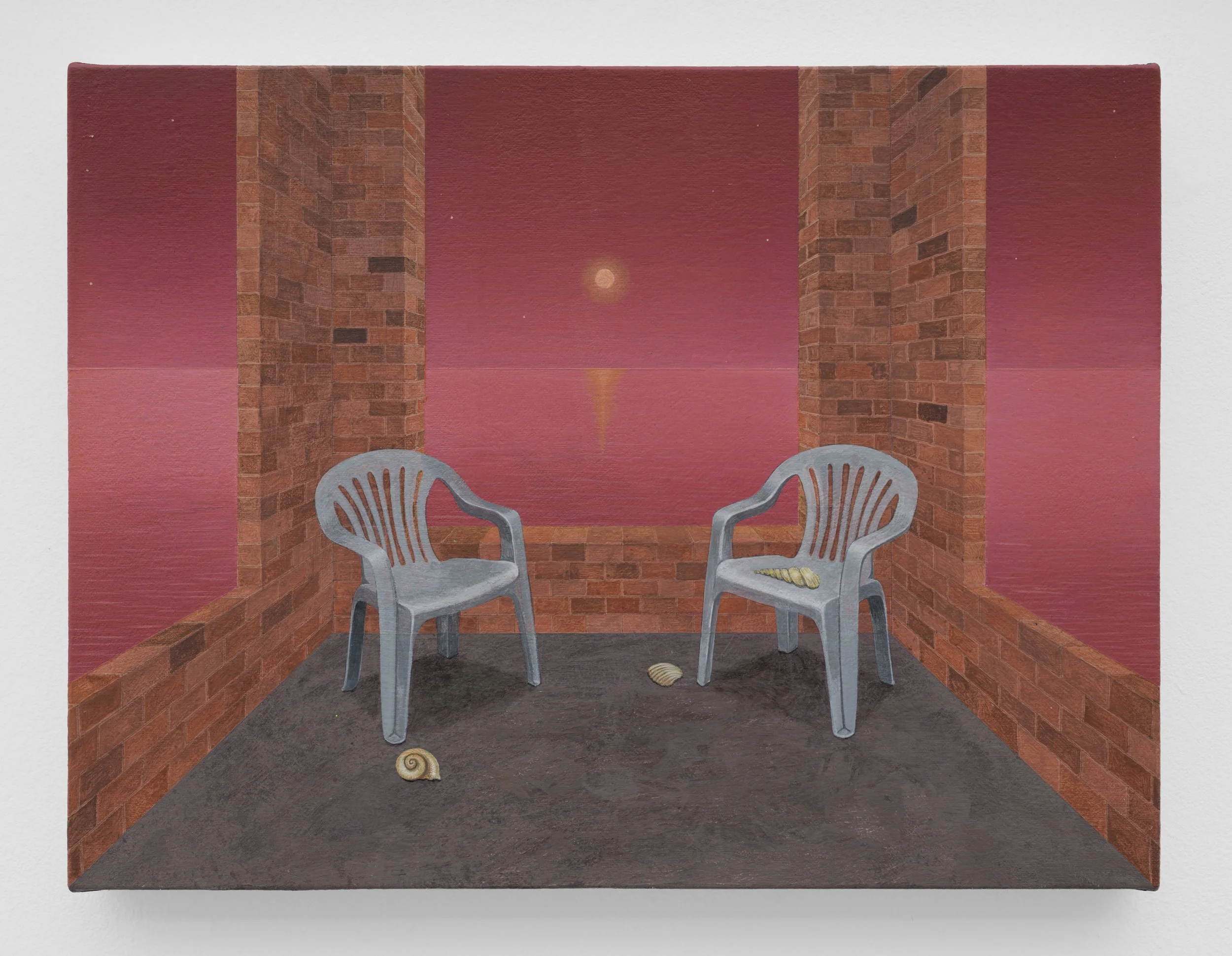 Untitled_ Distance, 2026
9 (H) X 12 (W)
Acrylic on Canvas