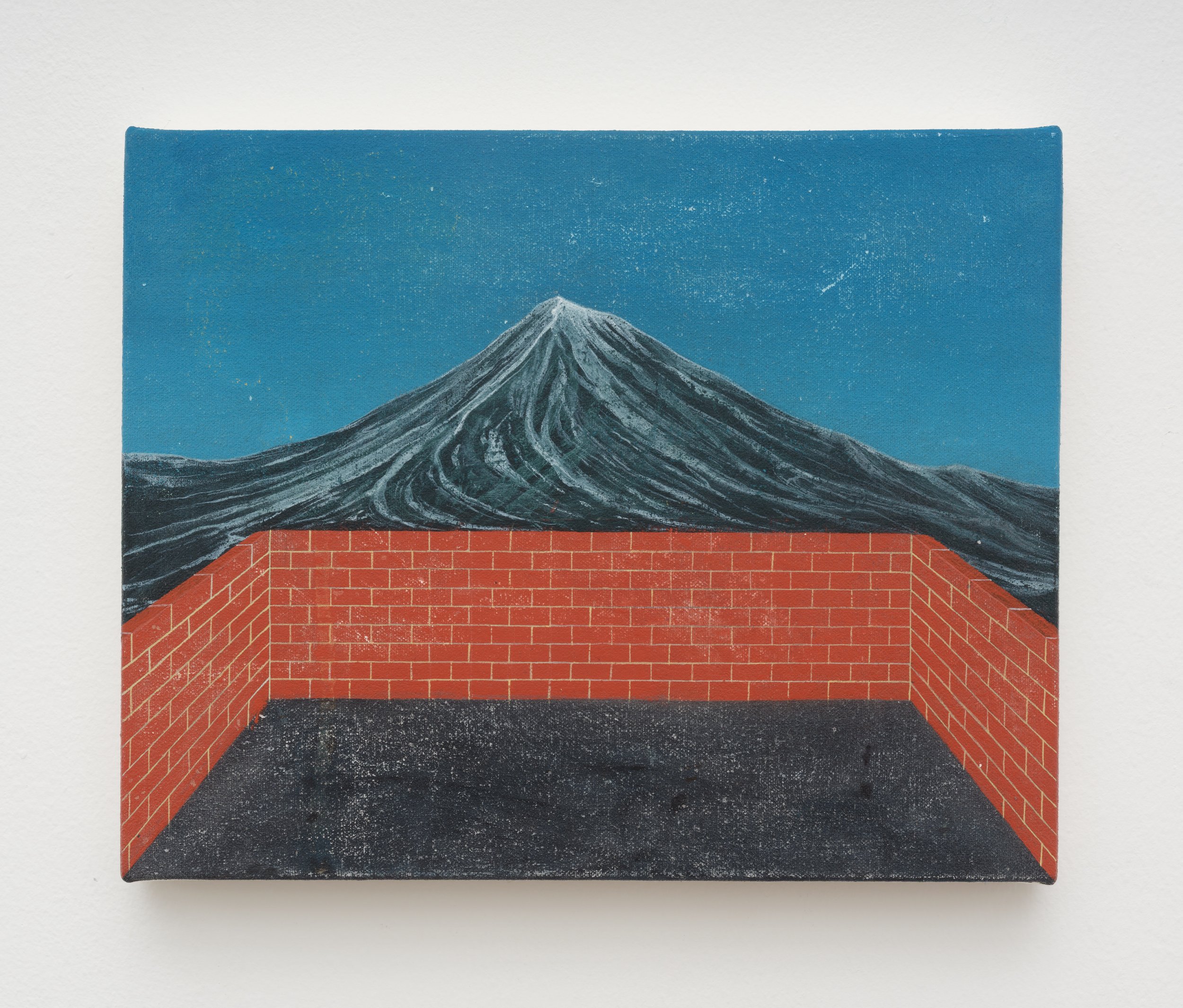 Untitled, 2025, Acrylic on canvas, 8x10 inches